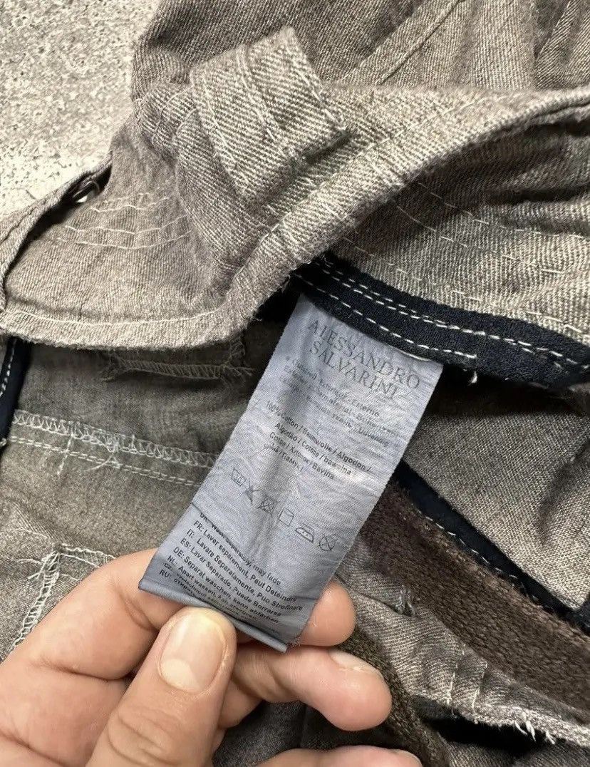 14th Addiction × Japanese Brand × Le Grande Bleu (L.G.B.) Junya Watanabe Style G Star Raw Cargo Pants Bondage GOA Size US 34 / EU 50 - 12 Thumbnail