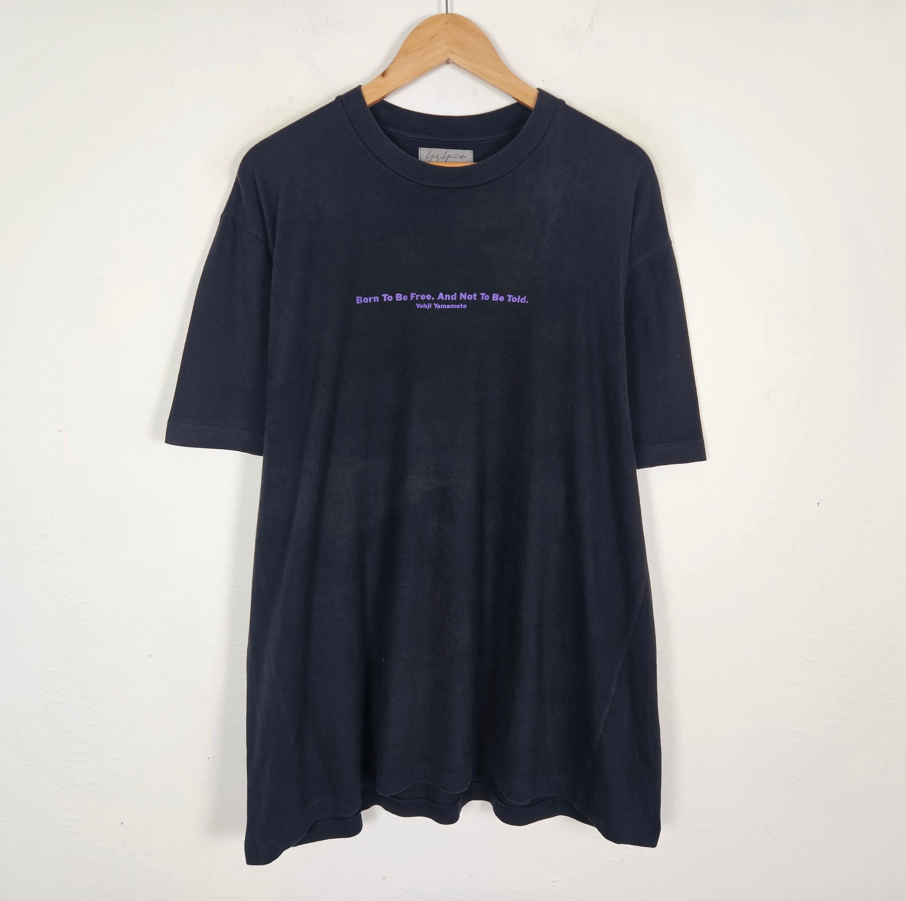 Yohji Yamamoto Yohji Yamamoto Pour Homme Born to be Free shirt Size US M / EU 48-50 / 2 - 2 Thumbnail