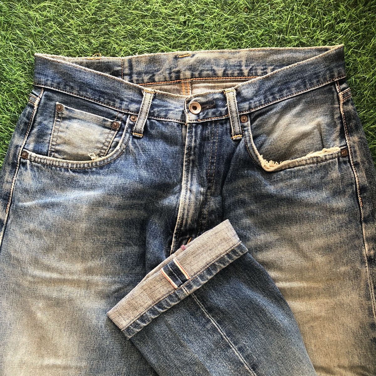 Edwin Vintage Edwin Selvedge Size US 31 - 2 Thumbnail