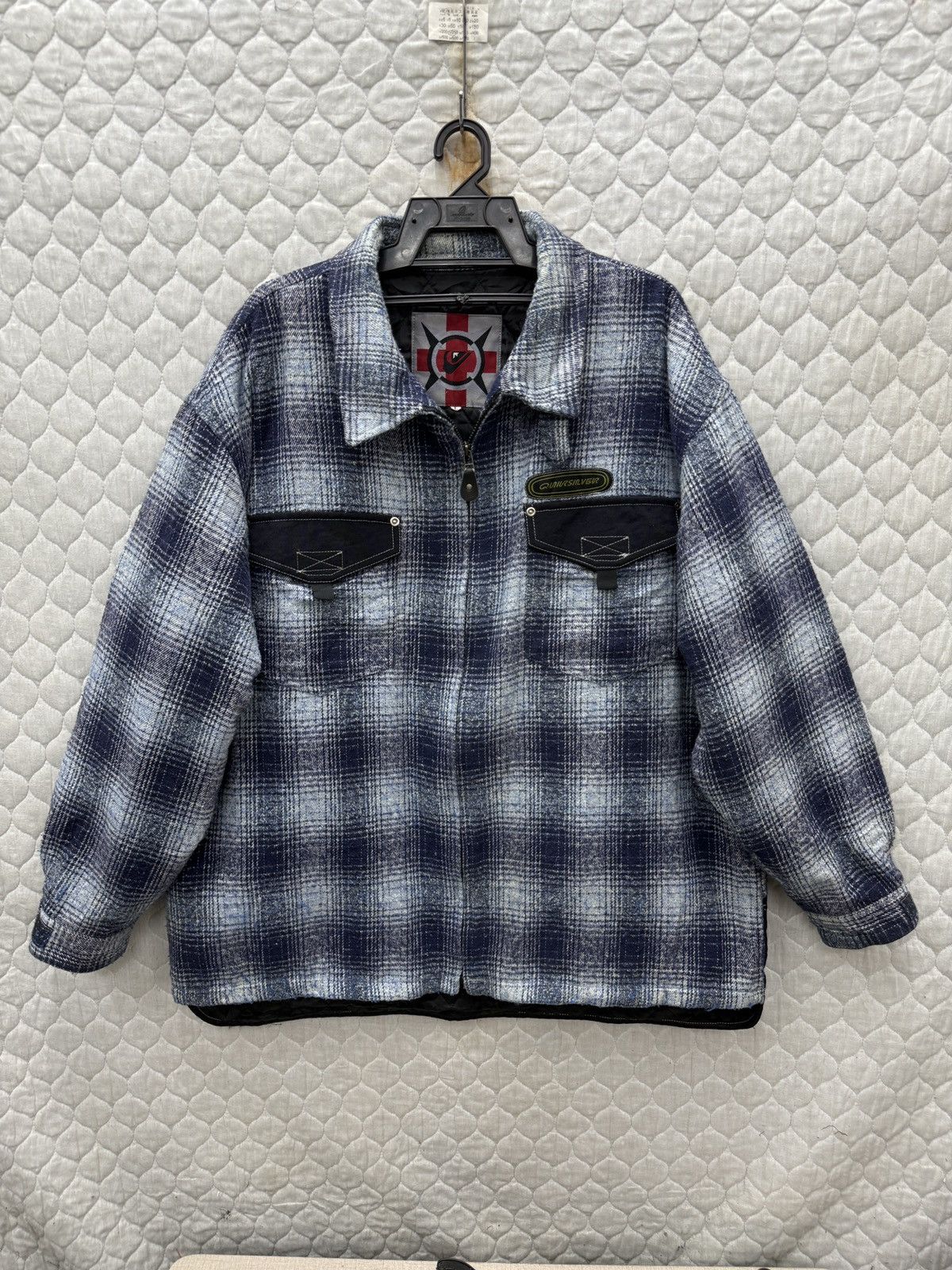 Quiksilver 🔥🔥🔥ARCHIVE VINTAGE QUIKSILVER PLAID JACKET Size US L / EU 52-54 / 3 - 1 Thumbnail