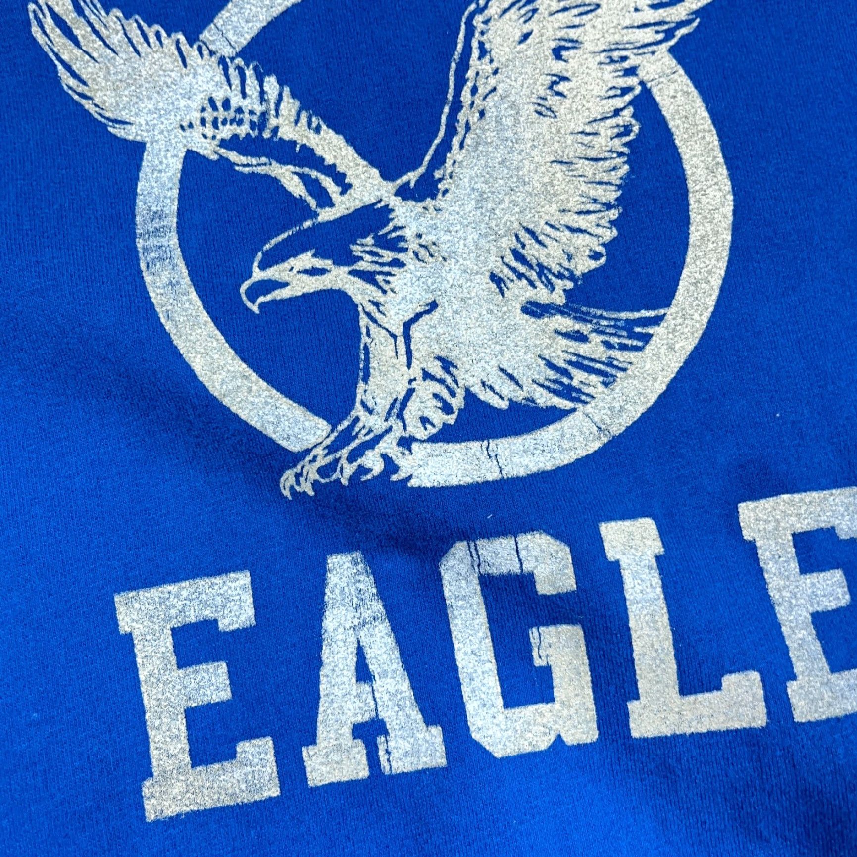 American Eagle Outfitters VINTAGE American Eagle Outfitters Hoodie Men XL Blue Sweatshirt 2000s Faded Retro AE77 Embroidered Logo Hooded Size US XL / EU 56 / 4 - 4 Thumbnail