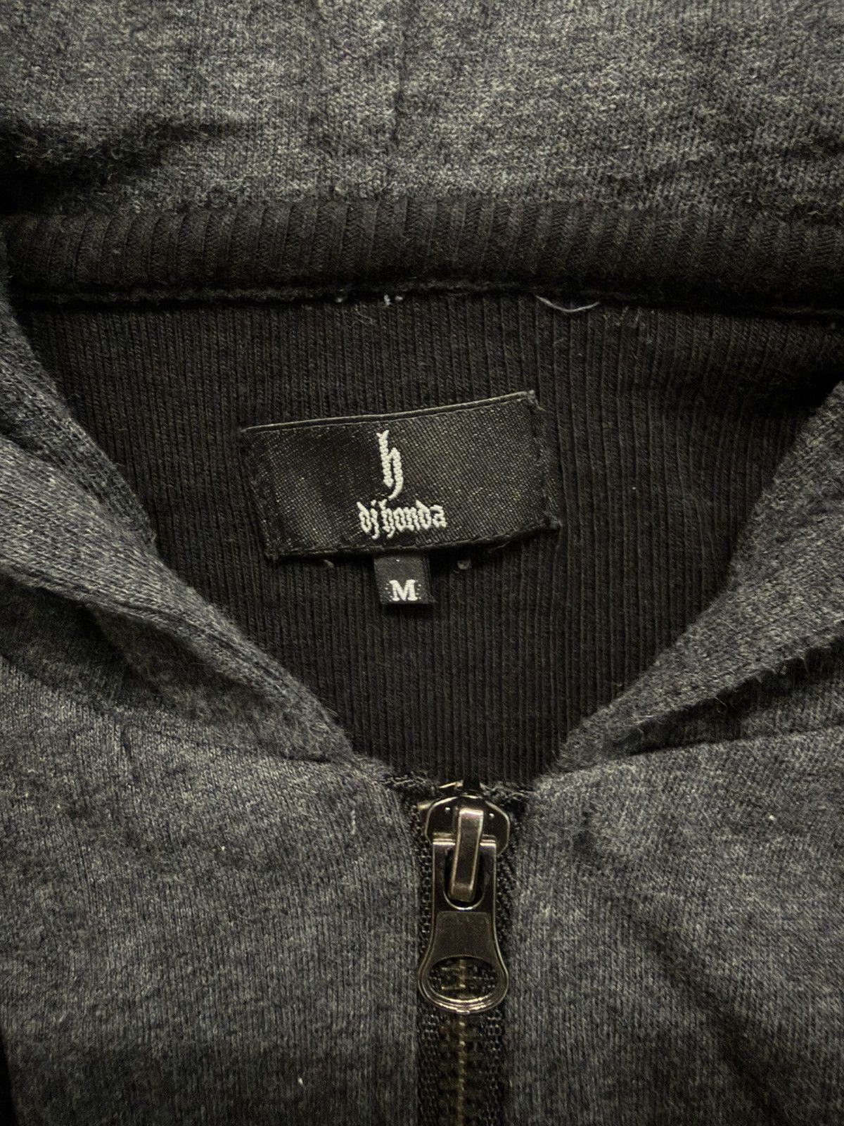 Japanese Brand DJ Honda - Ribbed Longsleeve Layered Hoodie Size US S / EU 44-46 / 1 - 7 Thumbnail