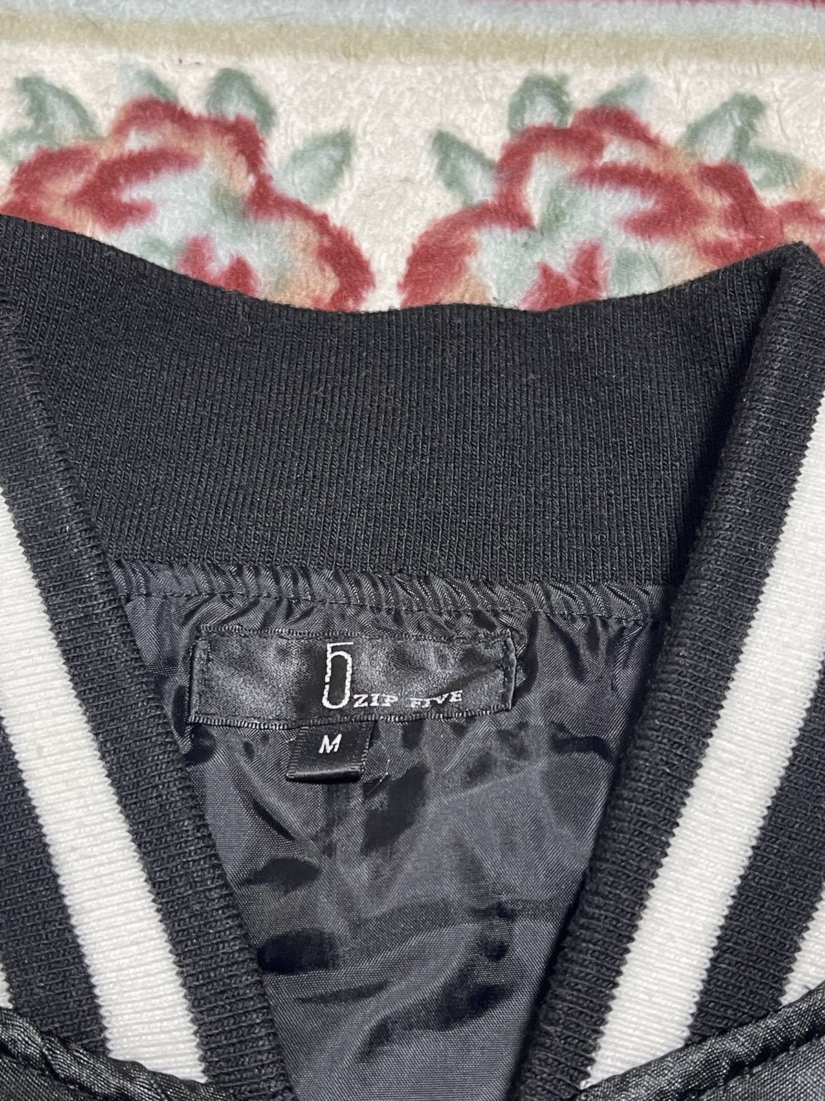 Japanese Brand 5zip five Japan map embroidery Sukajan M Size US M / EU 48-50 / 2 - 7 Thumbnail
