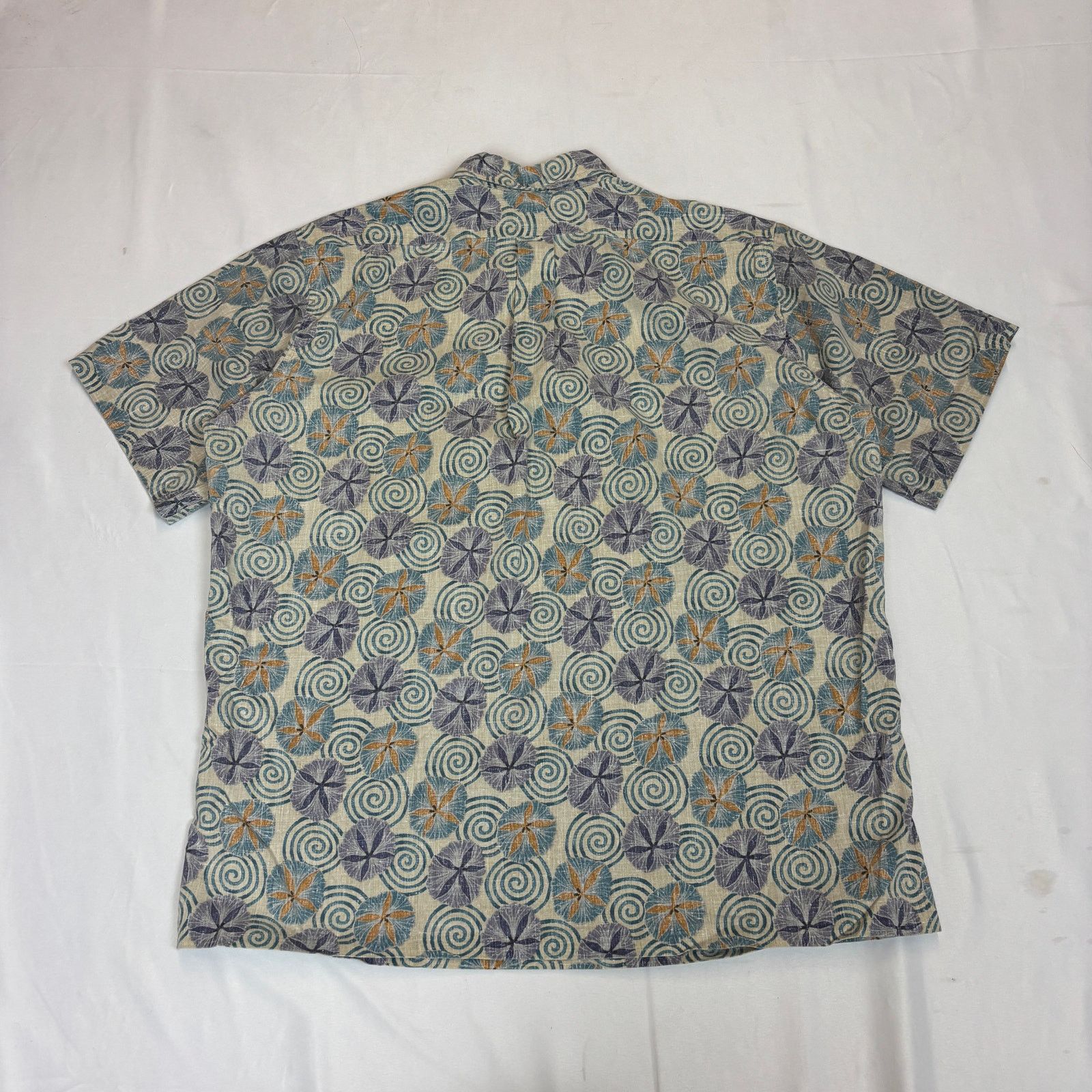 Reyn Spooner × Vintage VTG Reyn Spooner Reverse Print Sand Dollar Shirt Hawaiian Size US XXL / EU 58 / 5 - 4 Thumbnail