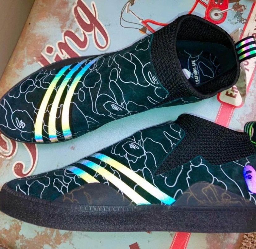 Adidas × Bape Adidas x Bape 3st.002 Size US 11 / EU 44 - 9 Thumbnail