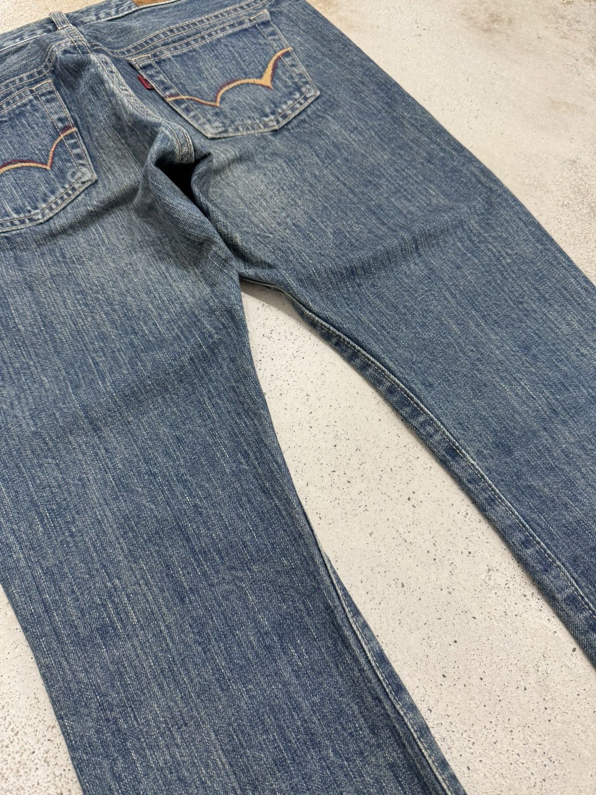 Edwin Miss Edwin 503 Flare Stonewashed Unisex Denim Pants Size 27" / US 4 / IT 40 - 11 Thumbnail