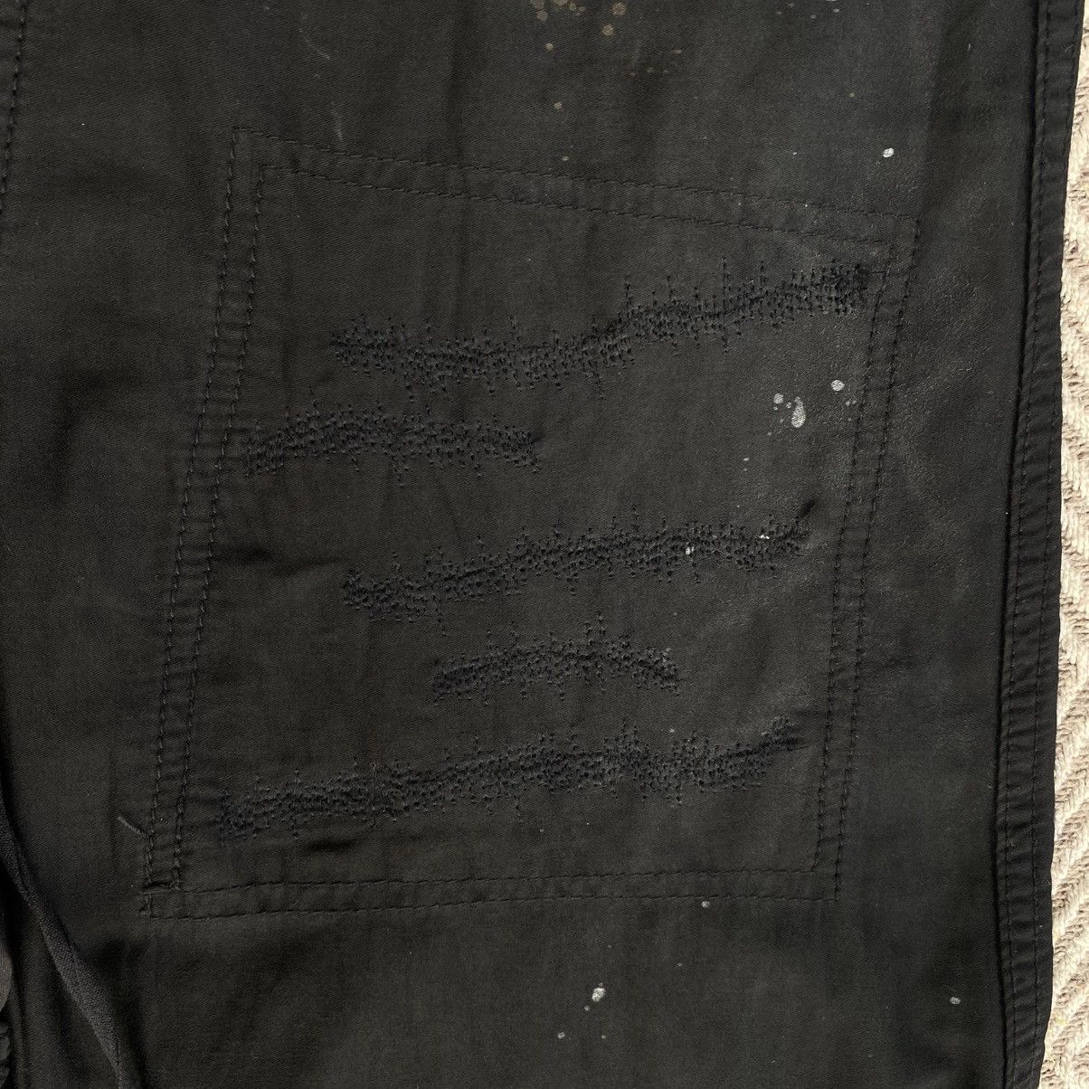 Maison MIHARA YASUHIRO Mihara Yasuhiro Paint Splatter Distressed Decorative Stitch Size US 32 / EU 48 - 13 Thumbnail