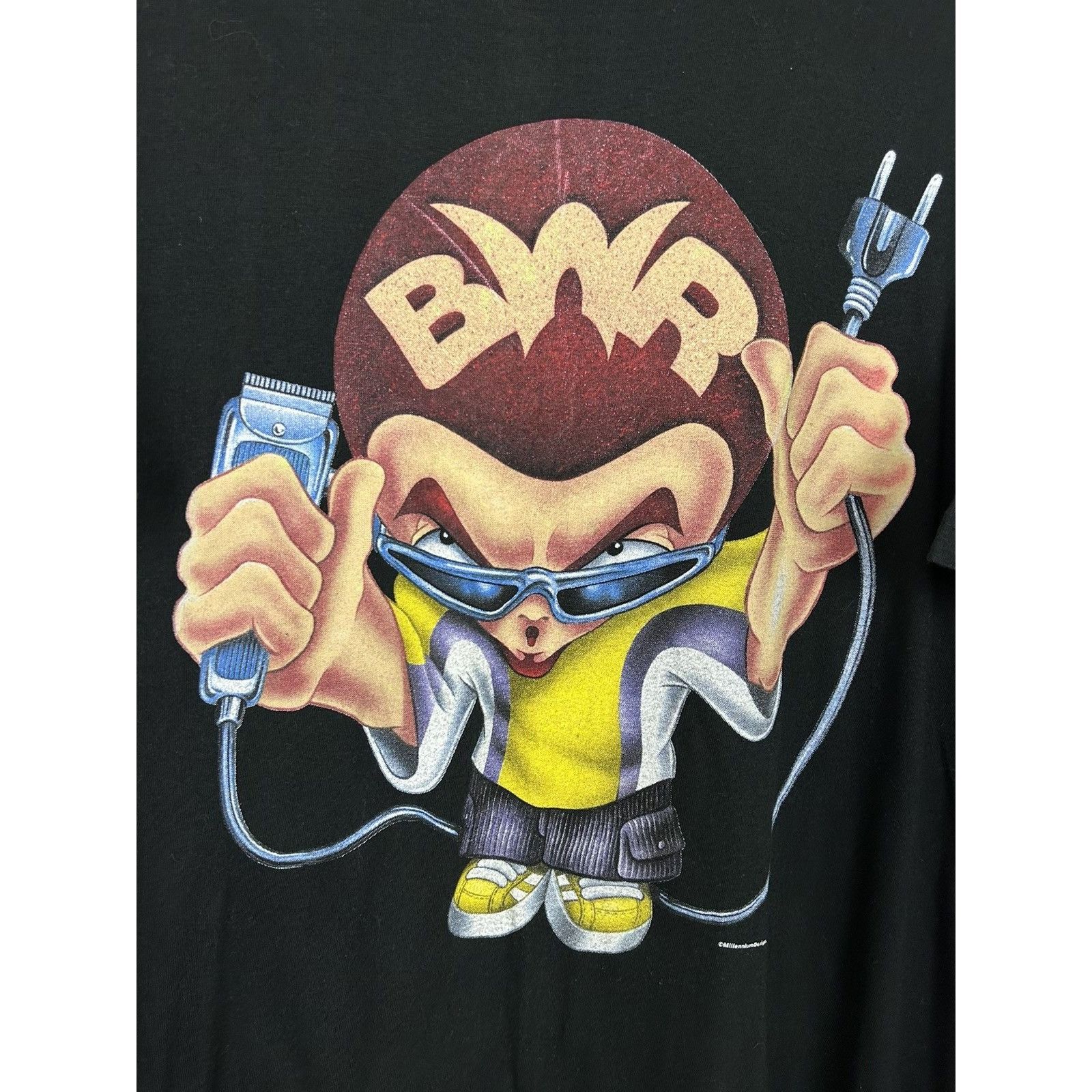 Band Tees 00s Vintage BWR Beware Y2K Style Hip Hop Rap T-Shirt Size US XL / EU 56 / 4 - 2 Thumbnail