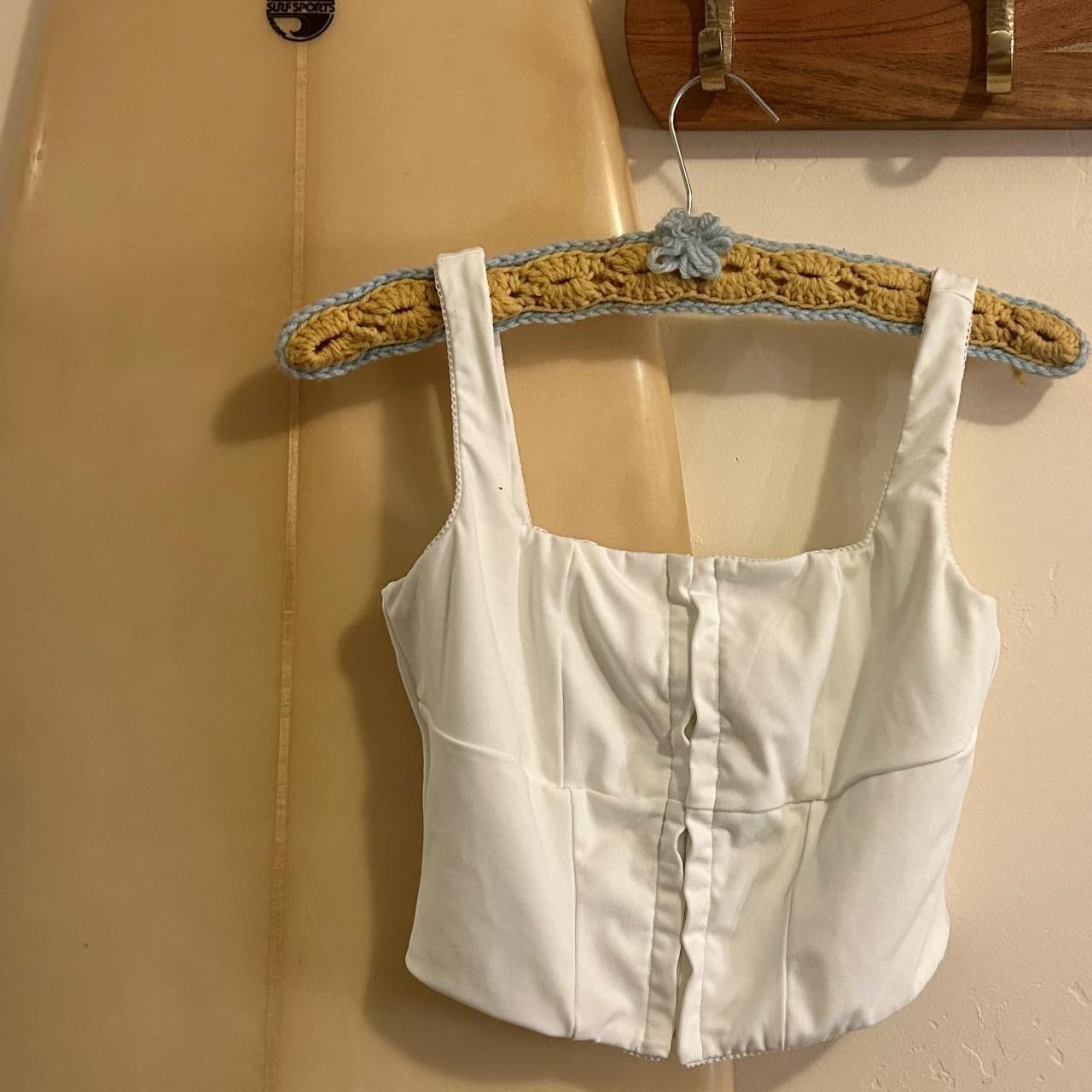 Urban Outfitters White Going Out Top Size XS / US 0-2 / IT 36-38 - 1 Thumbnail