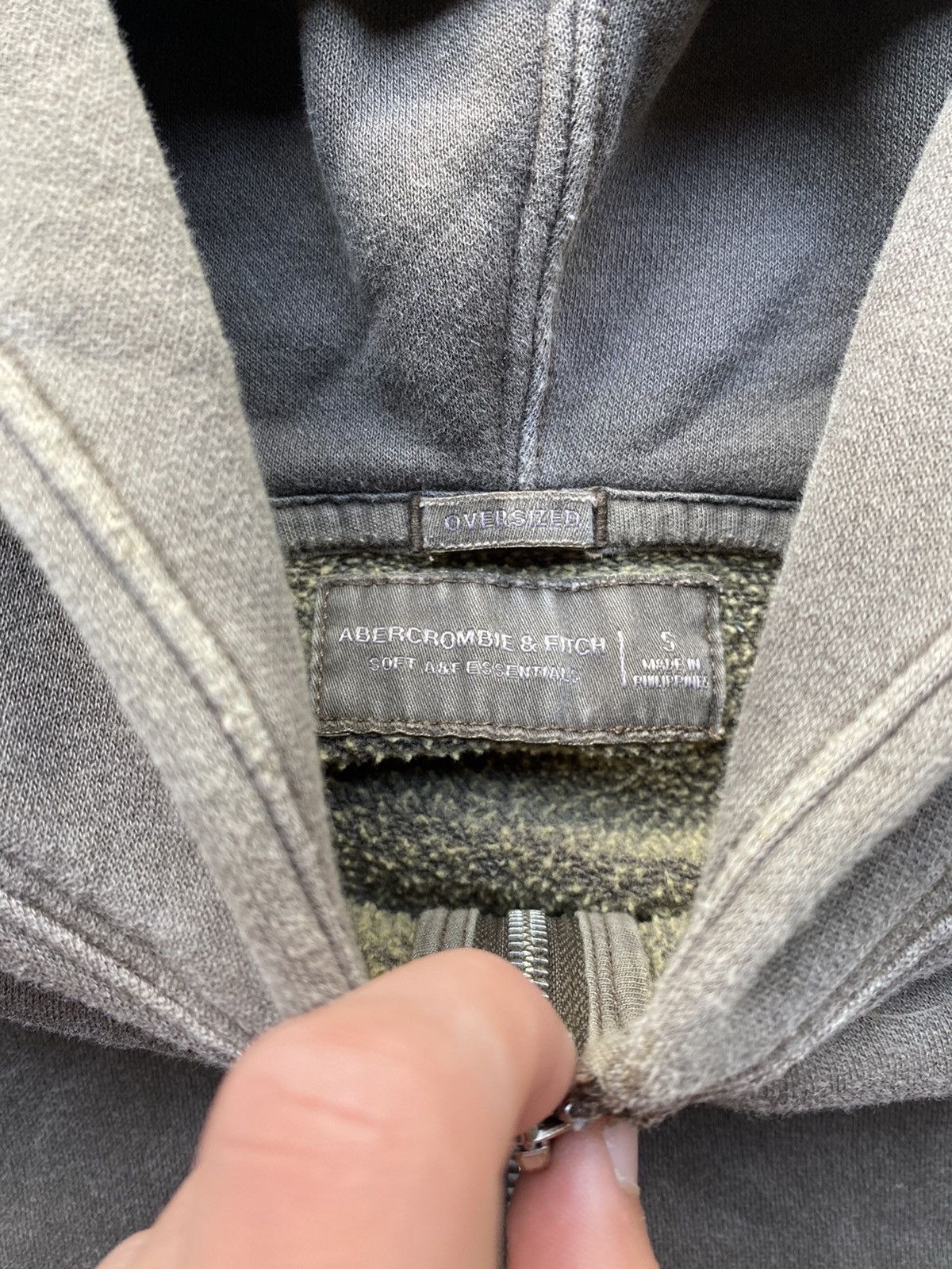 Abercrombie & Fitch × Vintage Vintage Brown Hoodie/Sweatshirt Size US S / EU 44-46 / 1 - 3 Thumbnail