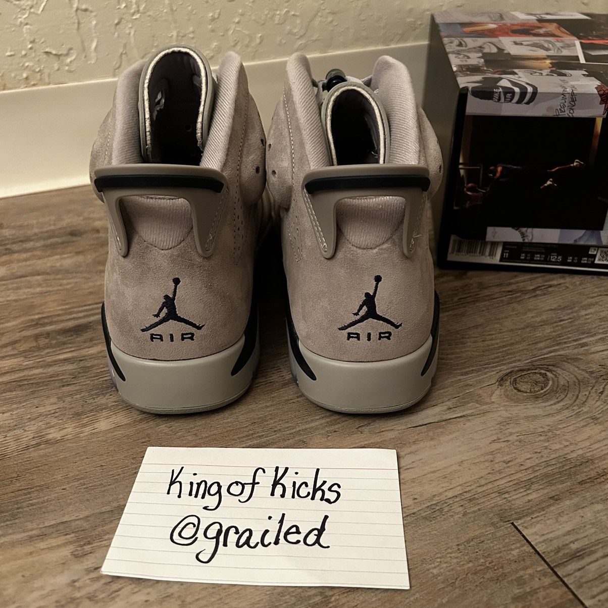 Jordan Brand × Nike Air Jordan 6 Retro ‘Georgetown’ Size US 11 / EU 44 - 5 Thumbnail