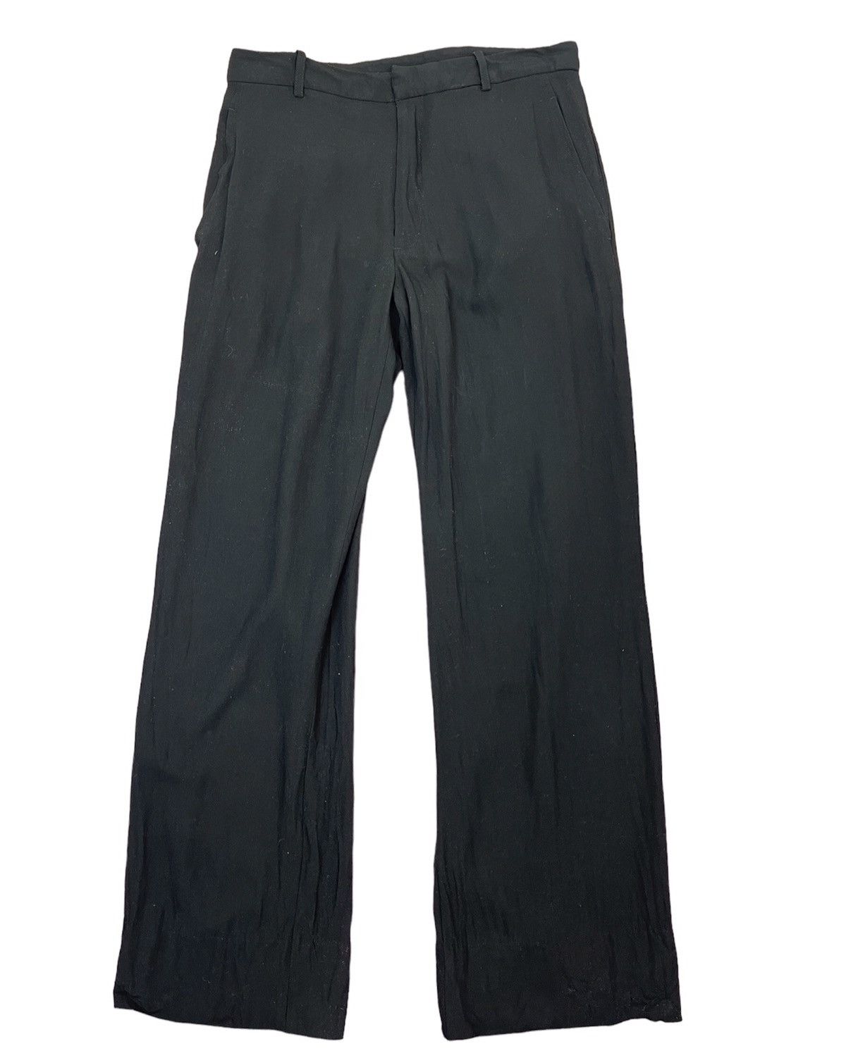 Ann Demeulemeester Ann Demeulemeester Wideleg Adjustable Waist Pants Size US 30 / EU 46 - 13 Thumbnail