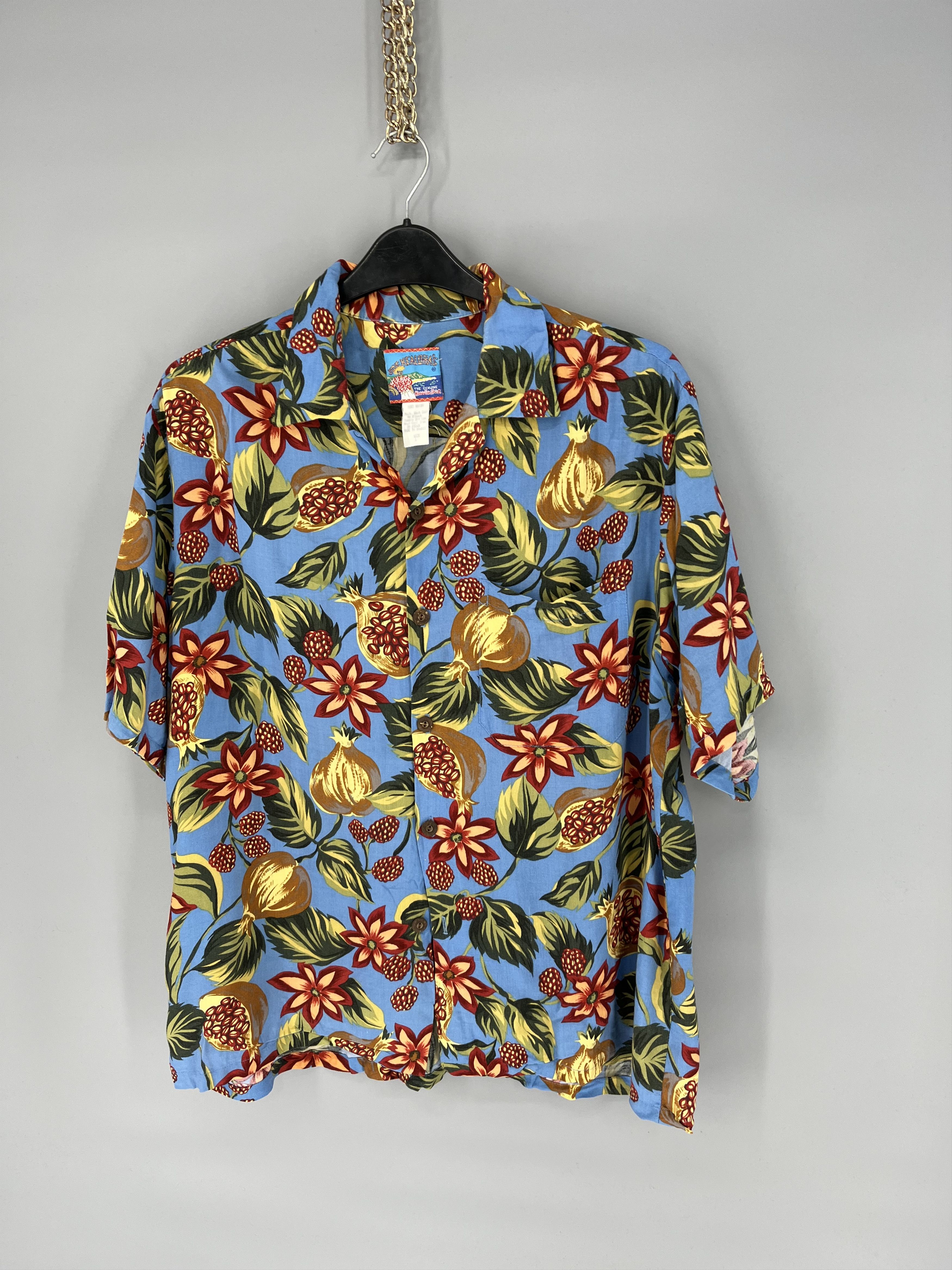 Other Mens Vintage Crazy Shirt BALI Indonesia Hawaiian Size L Size US L / EU 52-54 / 3 - 3 Thumbnail