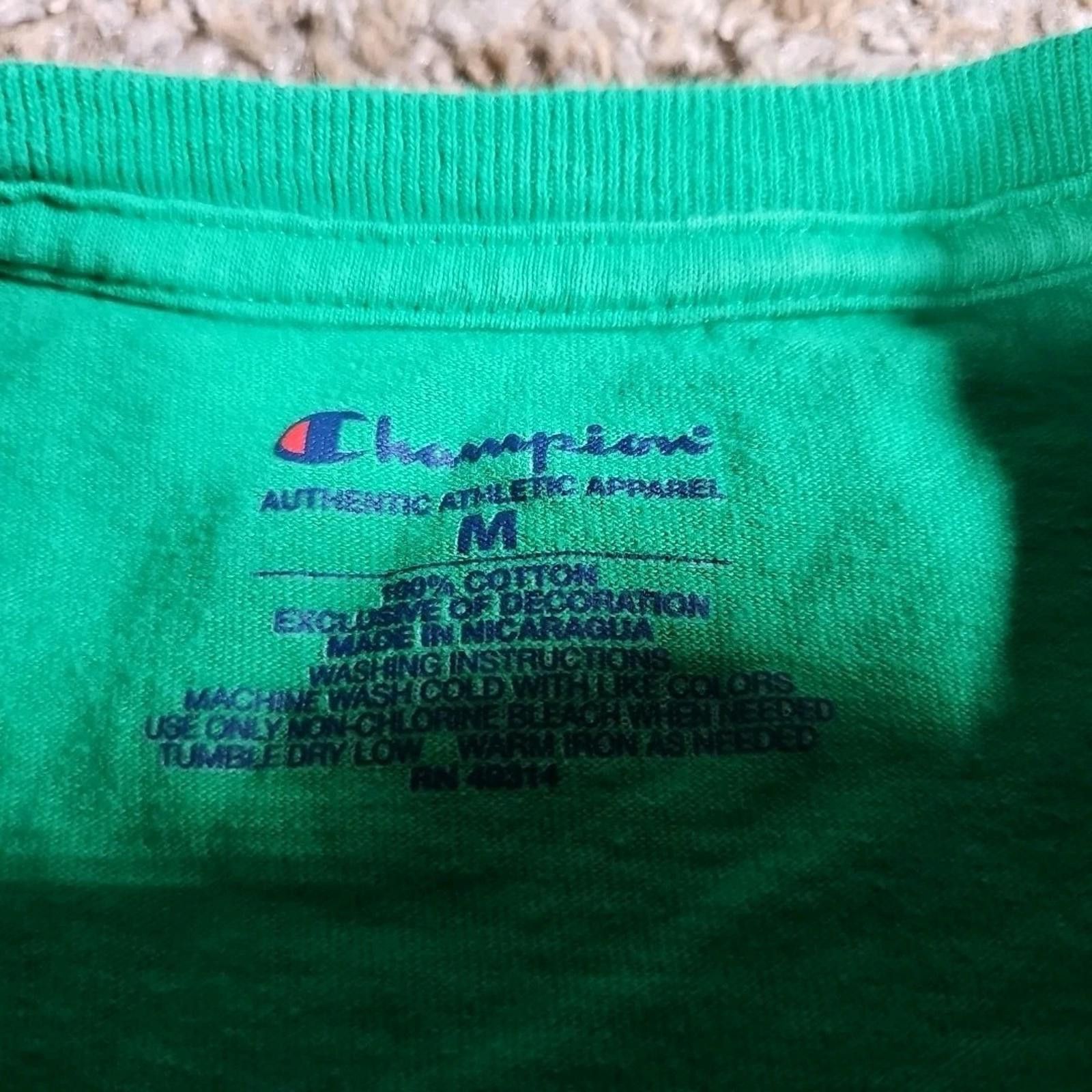 Champion Champion Green Notre Dame Fighting Irish T-shirt Medium Size ONE SIZE - 3 Thumbnail