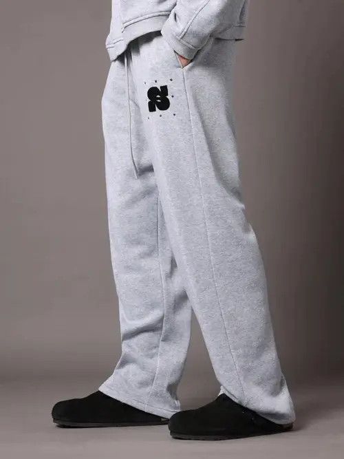 Japanese Brand × Vintage Loose fit baggy drill Y2K CentralCee sweatpants Size US 30 / EU 46 - 1 Thumbnail