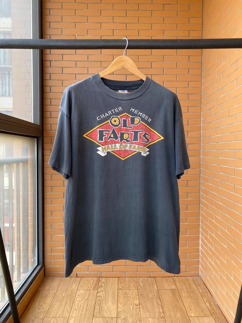 Vintage Vintage Tee 90s Old Farts 2505-Nextarrow Size US XL / EU 56 / 4 - 1 Thumbnail