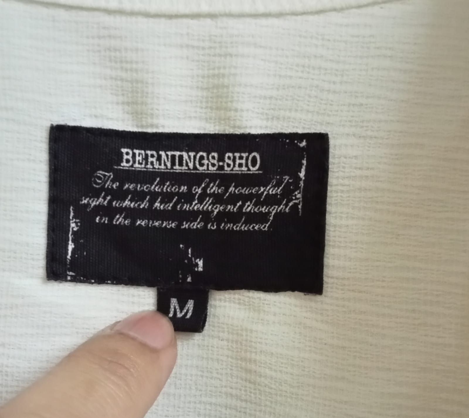Japanese Brand Rare If Six Was Nine Bernings Sho Long sleeve Shirt Size US M / EU 48-50 / 2 - 2 Thumbnail