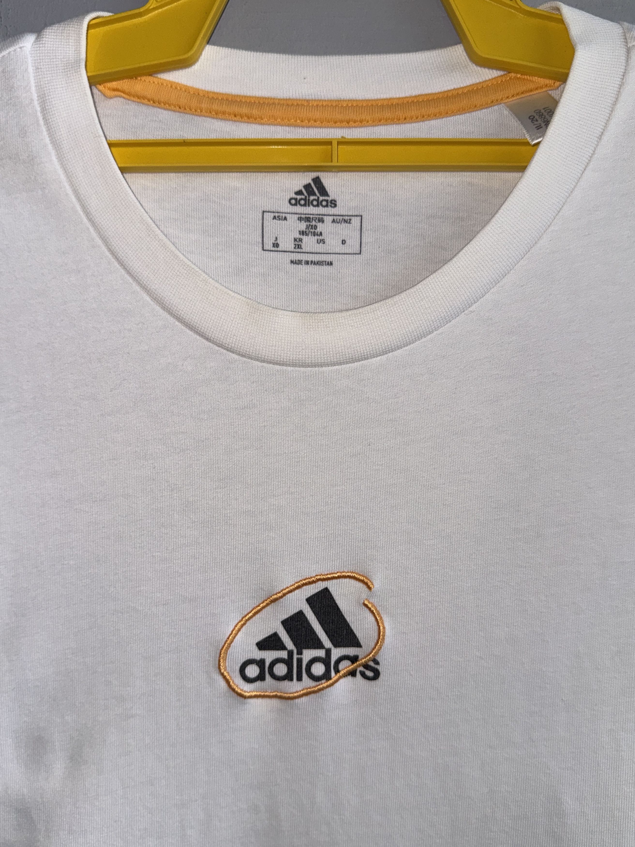 Adidas Adidas Scrible T Shirt Size US L / EU 52-54 / 3 - 3 Thumbnail
