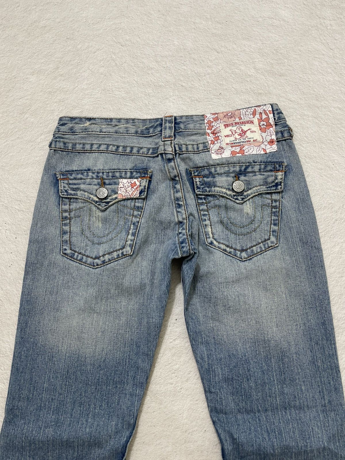 Diesel 2000s True Religion Flare Denim Patchwork Y2K Ifsix Hysteric Size 30" / US 8 / IT 44 - 10 Thumbnail