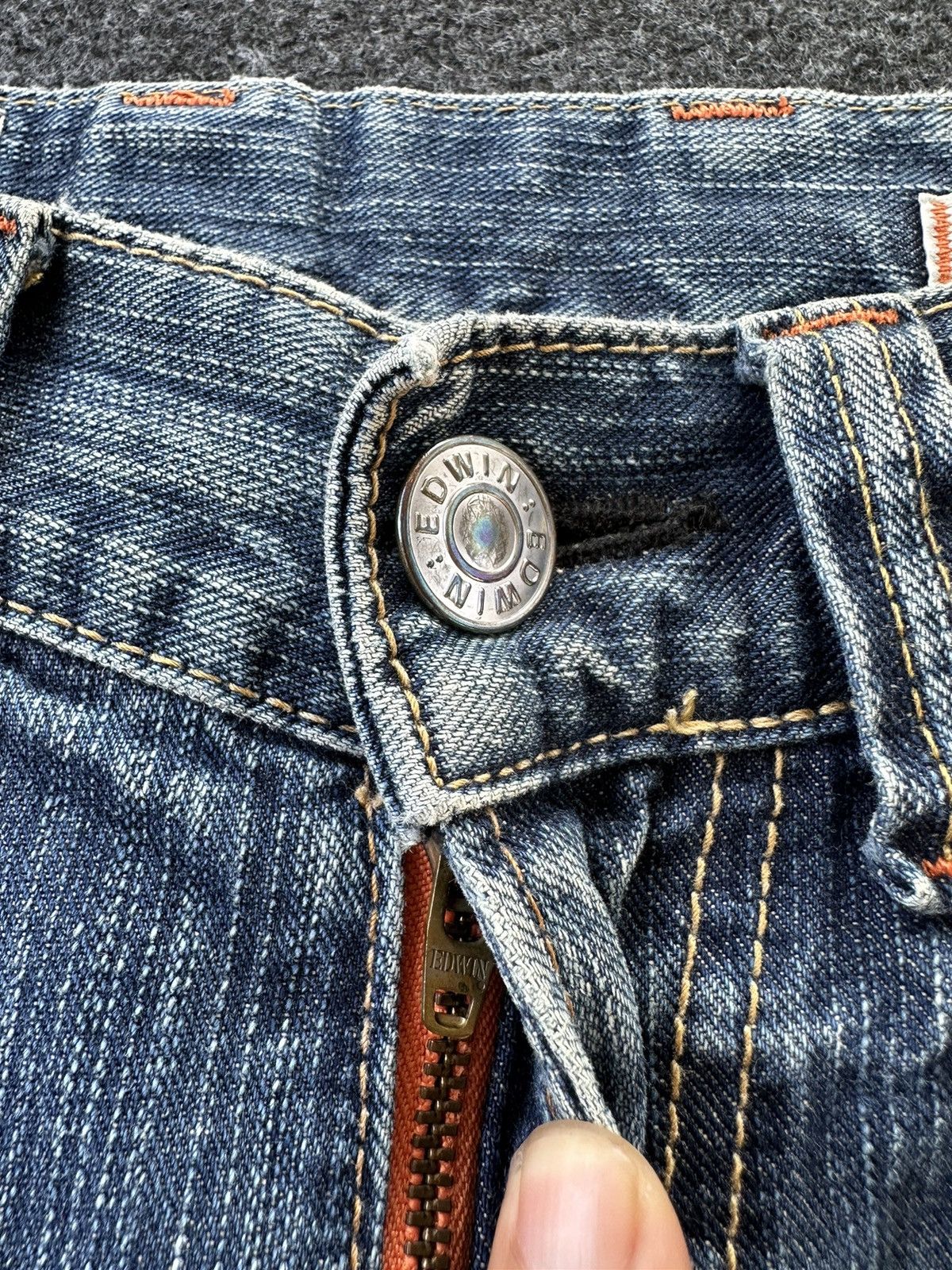 Edwin Edwin Exclusive Vintage Distressed Denim F97 Size US 28 / EU 44 - 8 Thumbnail
