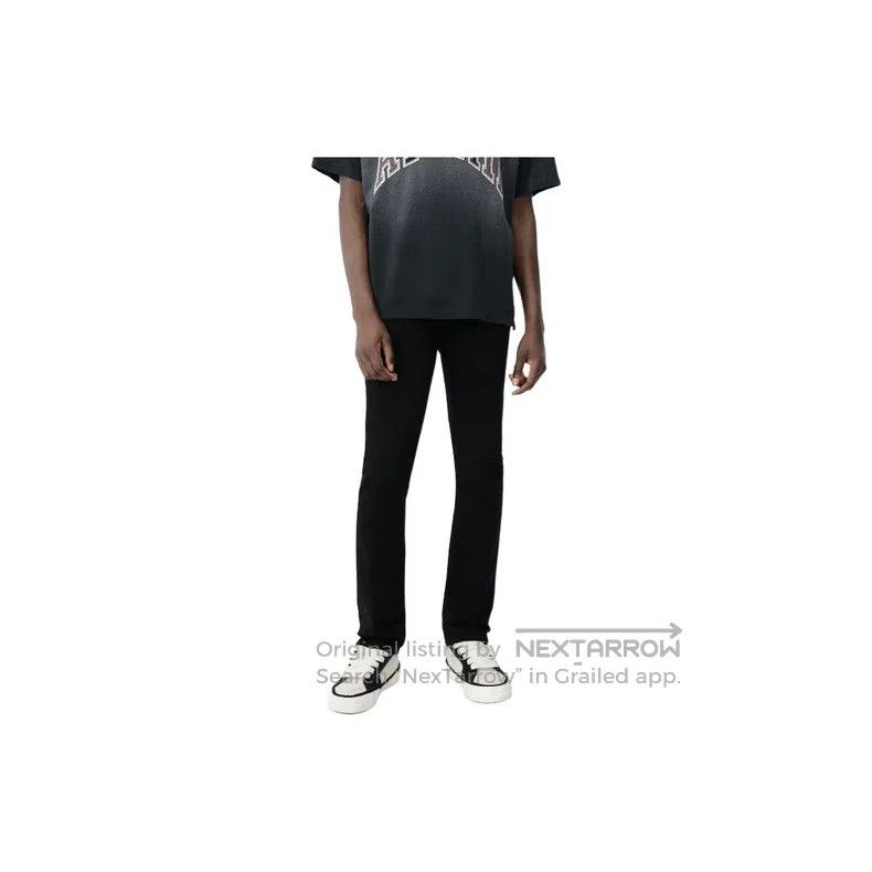 Other Amiri Size 30 Skinny jeans with holes in knees and small fe Size US 30 / EU 46 - 6 Thumbnail