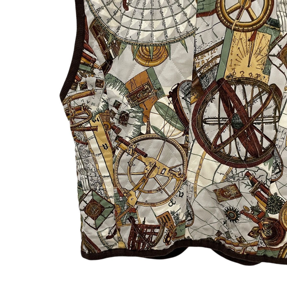 Japanese Brand Vintage Toshima Art Fullprint Vest Size M / US 6-8 / IT 42-44 - 13 Thumbnail