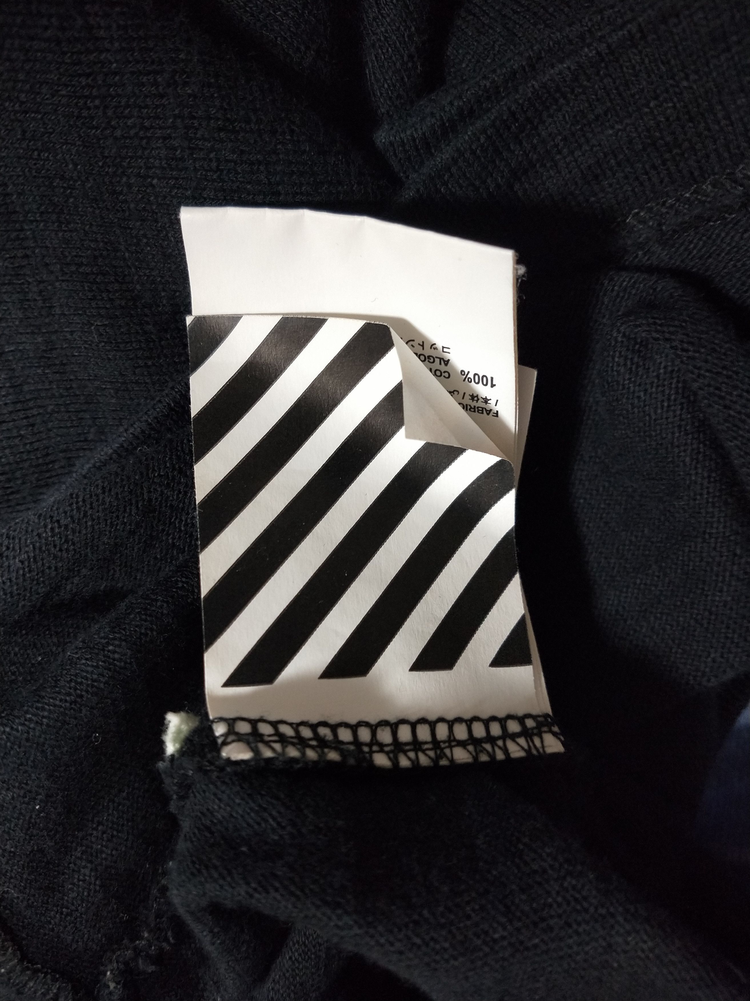 Off-White Diagonal Caravaggio L/S Tee Size US S / EU 44-46 / 1 - 5 Thumbnail