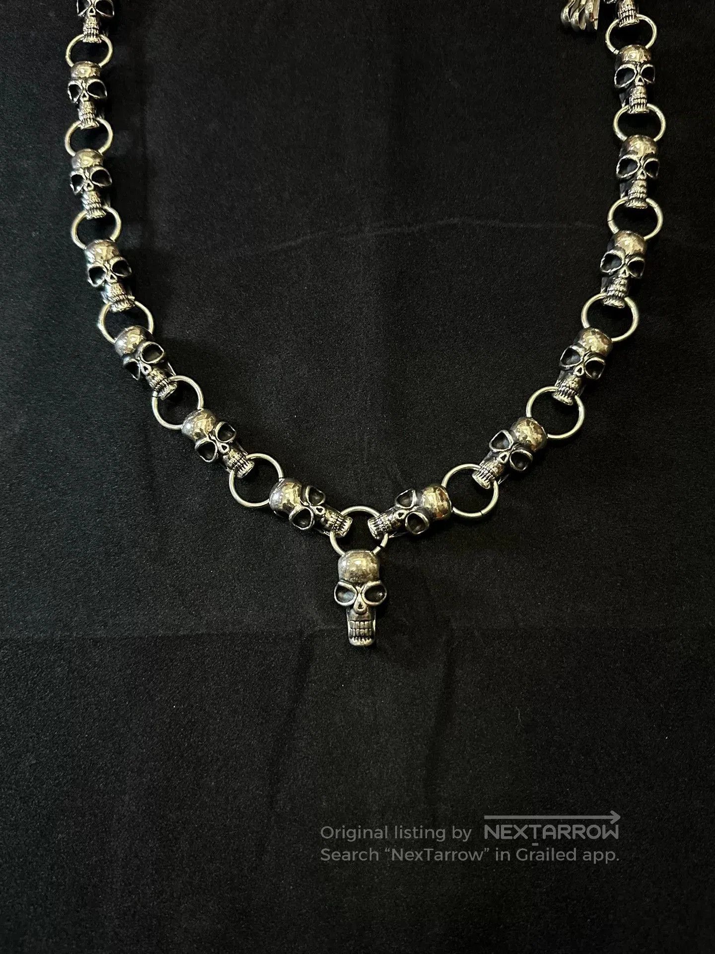 Vintage Vintage 90s Skull Pant Wallet Chain. Size ONE SIZE - 3 Thumbnail