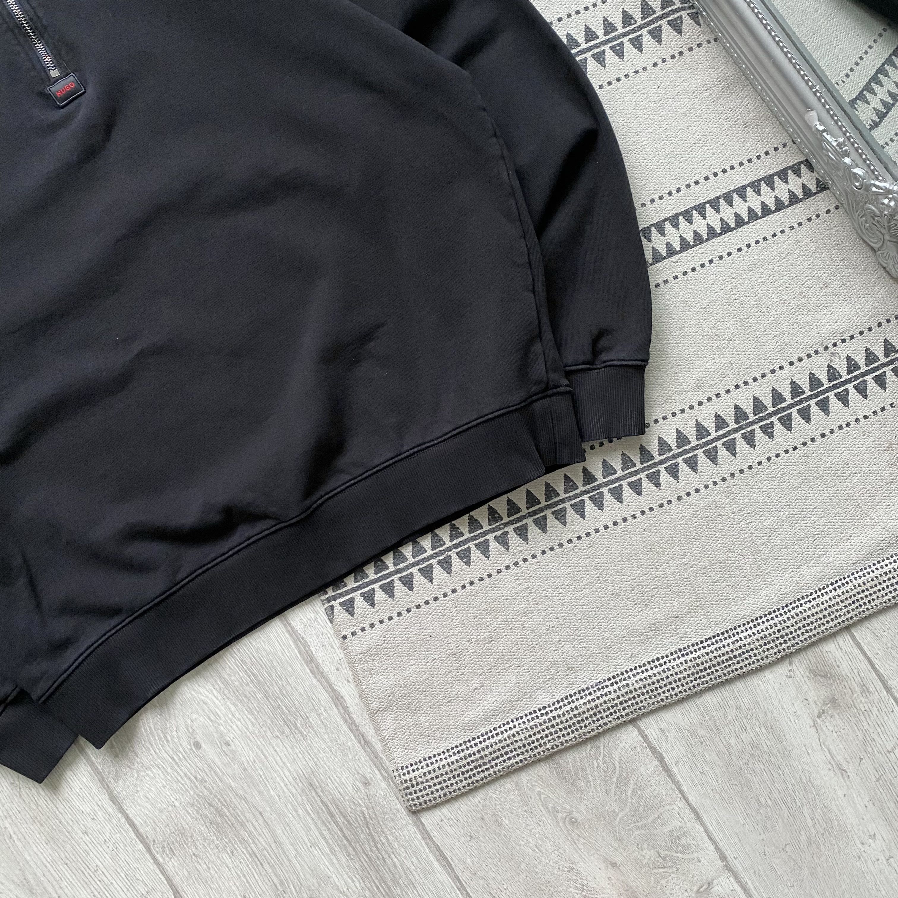 Hugo Boss Designer Hugo Boss Boxy sweatshirt half zip Center Logo Size US L / EU 52-54 / 3 - 3 Thumbnail