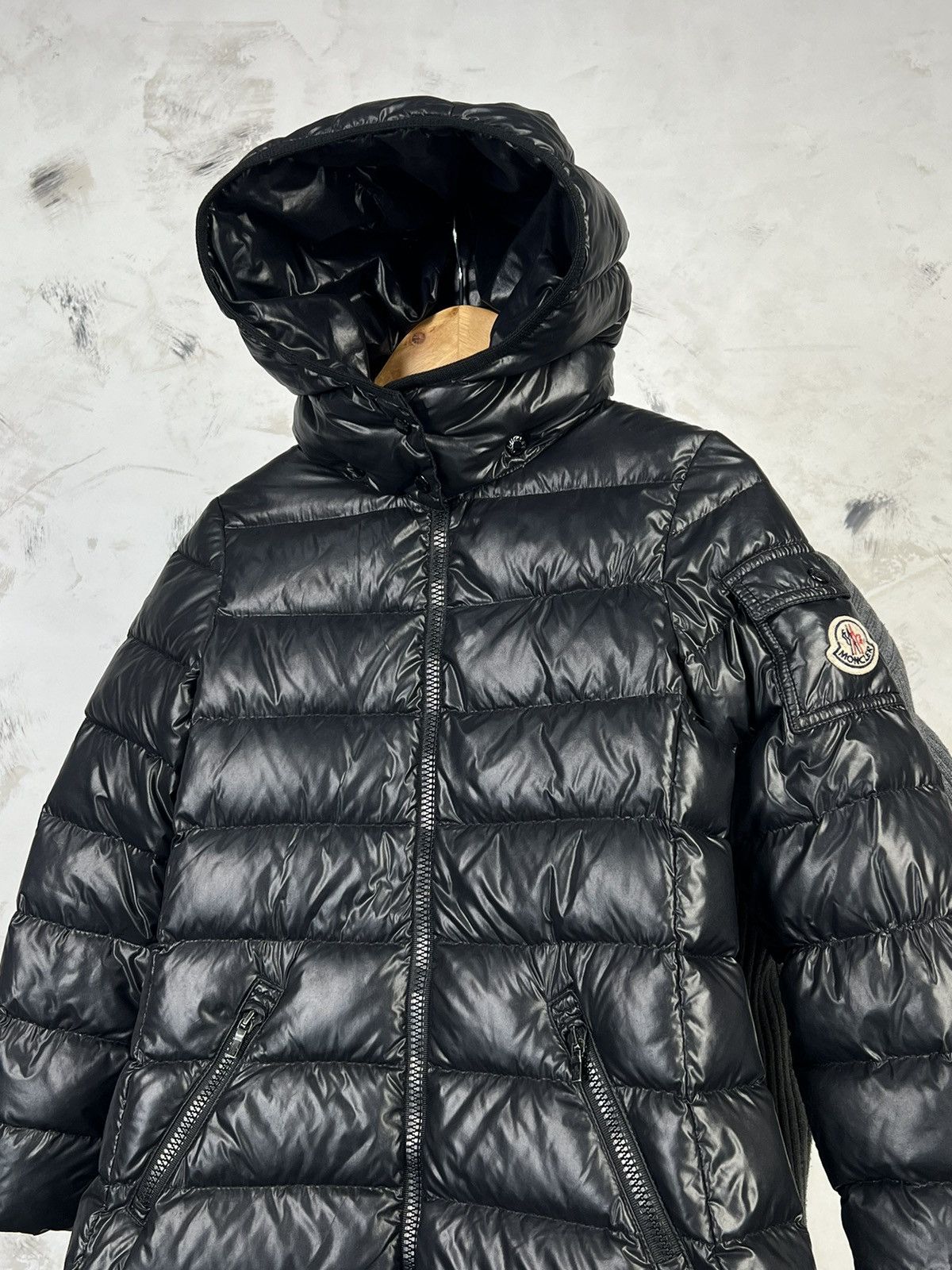 Moncler Moncler Kids Moka Long jacket Down Coat Hooded Size 8 Y 130 Size XXS / US 00 / IT 34 - 2 Thumbnail