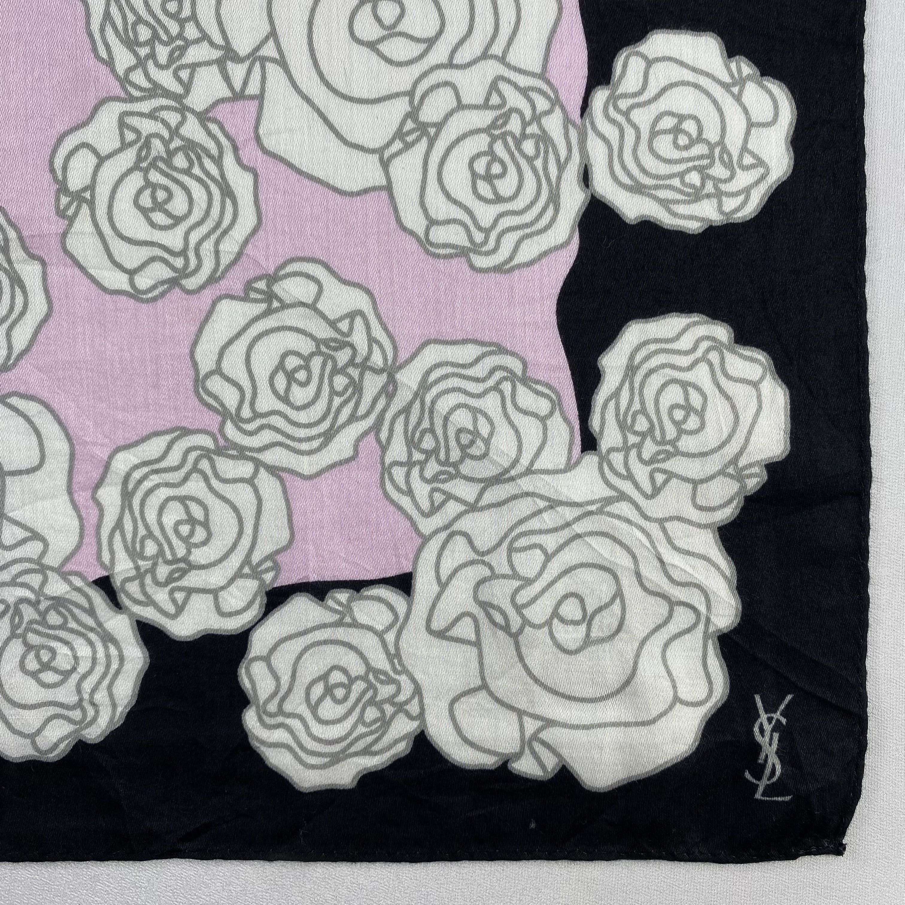 Vintage Yves Saint Laurent Handkerchief / Neckerchief-P1238 Size ONE SIZE - 3 Thumbnail