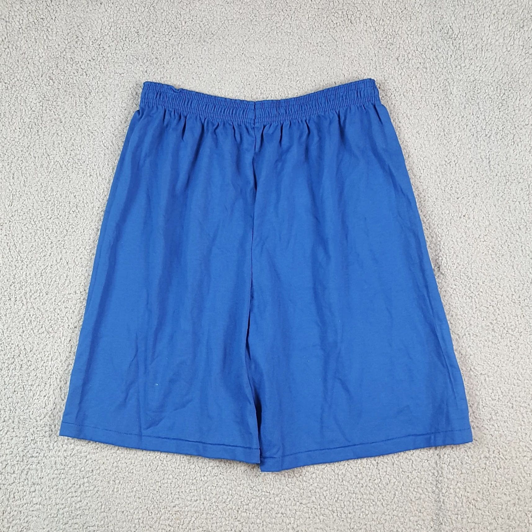 Vintage Vintage 80s Blue Bird Flower Nature Sz XL Relaxed Stretch Paperbag Lounge Shorts Size 40" / US 18 - 4 Thumbnail