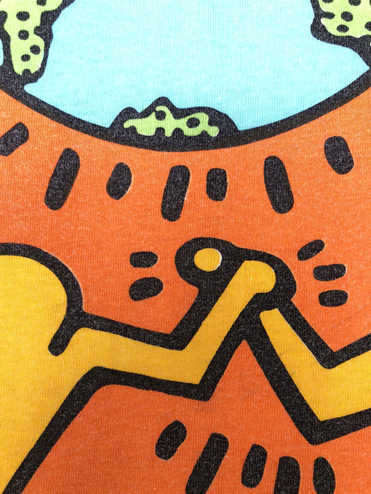 Keith Haring Vintage Keith Haring Pop Art Tee Size US L / EU 52-54 / 3 - 3 Thumbnail