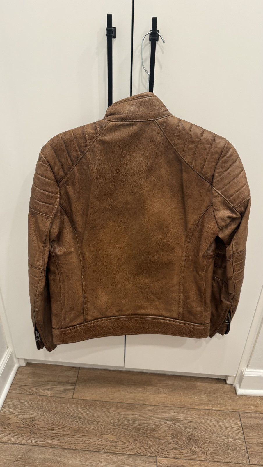 Belstaff Belstaff Brown Leather Biker Jacket Size US S / EU 44-46 / 1 - 2 Thumbnail