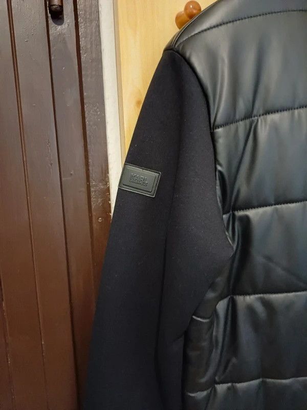 Karl Lagerfeld Karl Lagerfeld Men's Quilted Hybrid Jacket - New, size M Size US M / EU 48-50 / 2 - 4 Thumbnail