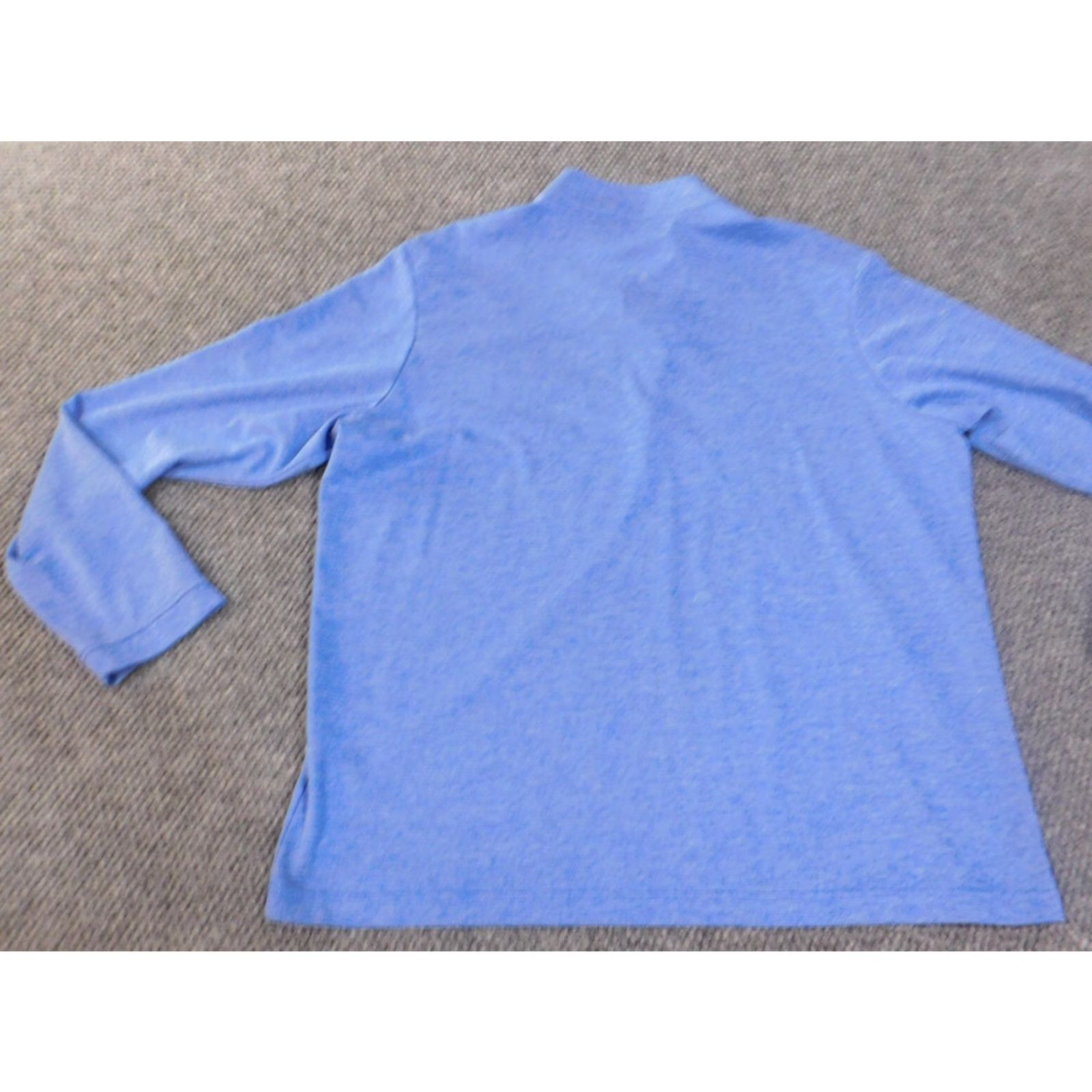 Adidas adidas sweatshirt Men XL blue pullover 1/4 zip knit polyester long sleeve logo zipper Regular Größe XL Men Blue 1/4 Zip Active Outdoor Running Walking Size US XL / EU 56 / 4 - 7 Thumbnail