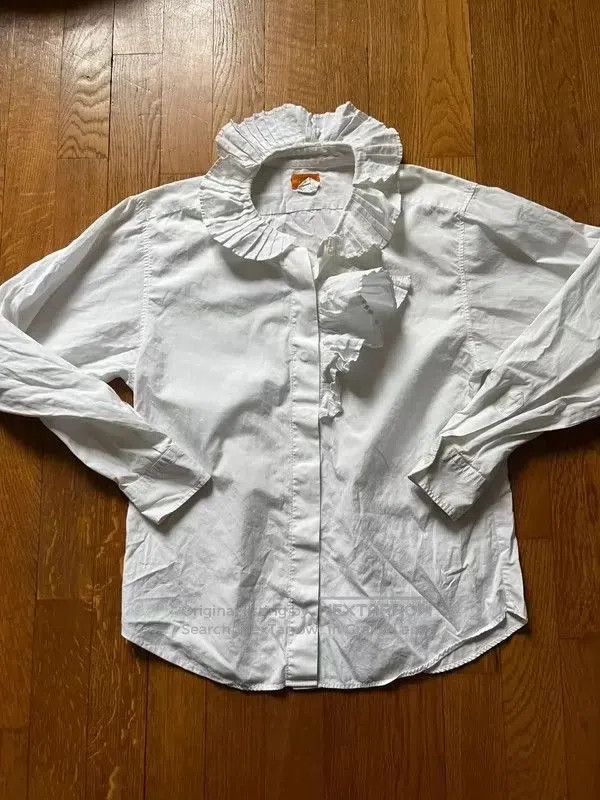 Kenzo KENZO 80s Ruffled Collar Blouse . Size US M / EU 48-50 / 2 - 1 Thumbnail