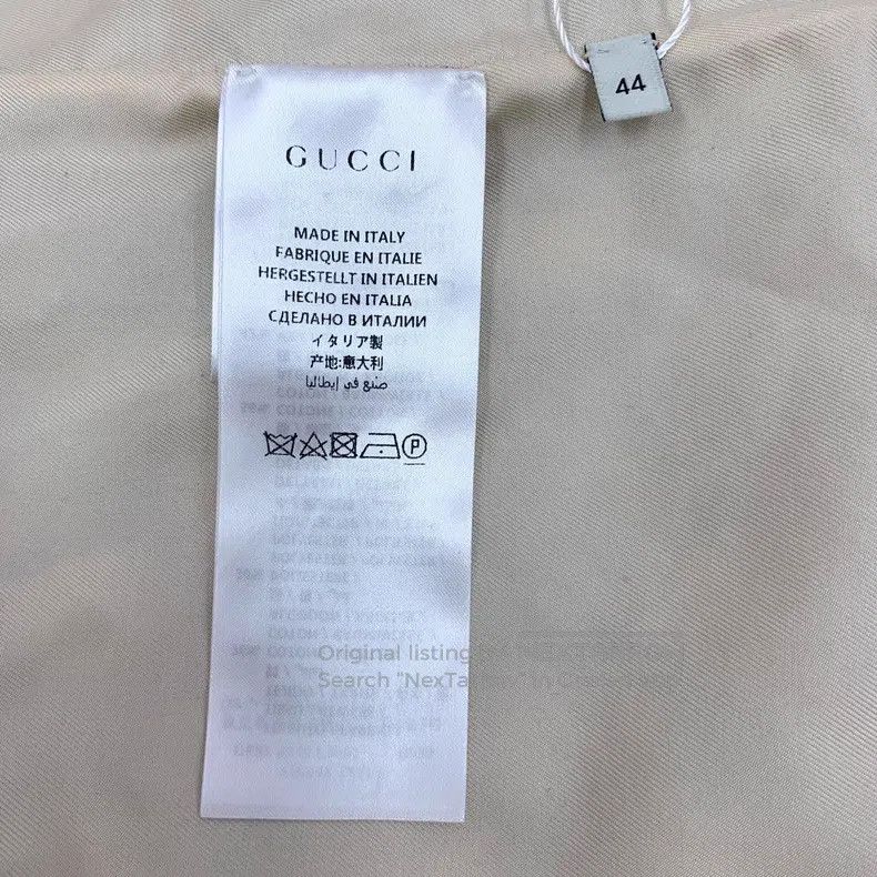 Gucci Gucci Colour block logo jacquard full-print cotton single- Size M / US 6-8 / IT 42-44 - 6 Thumbnail