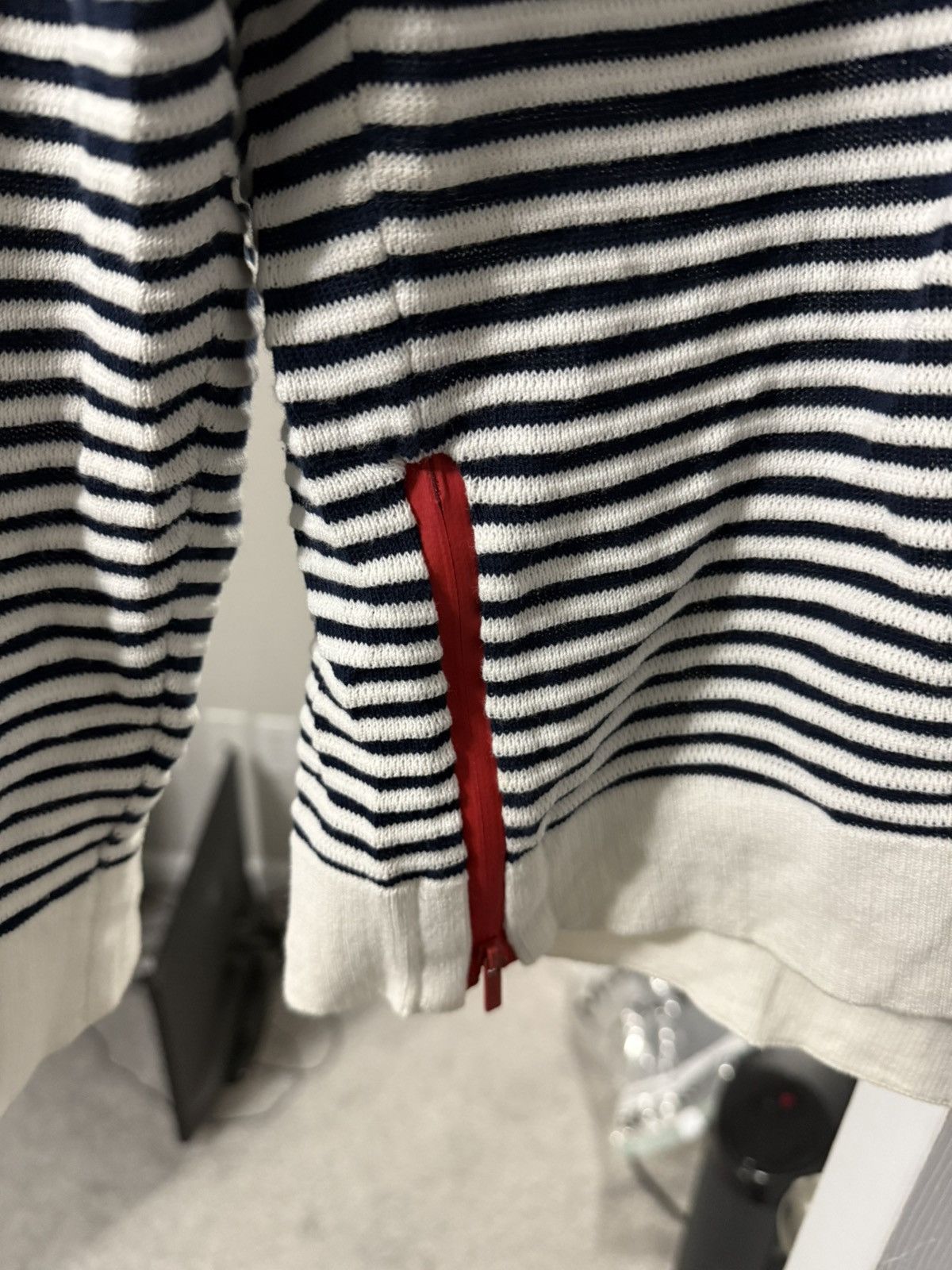 Lacoste Lacoste striped sweater Size US XL / EU 56 / 4 - 2 Thumbnail