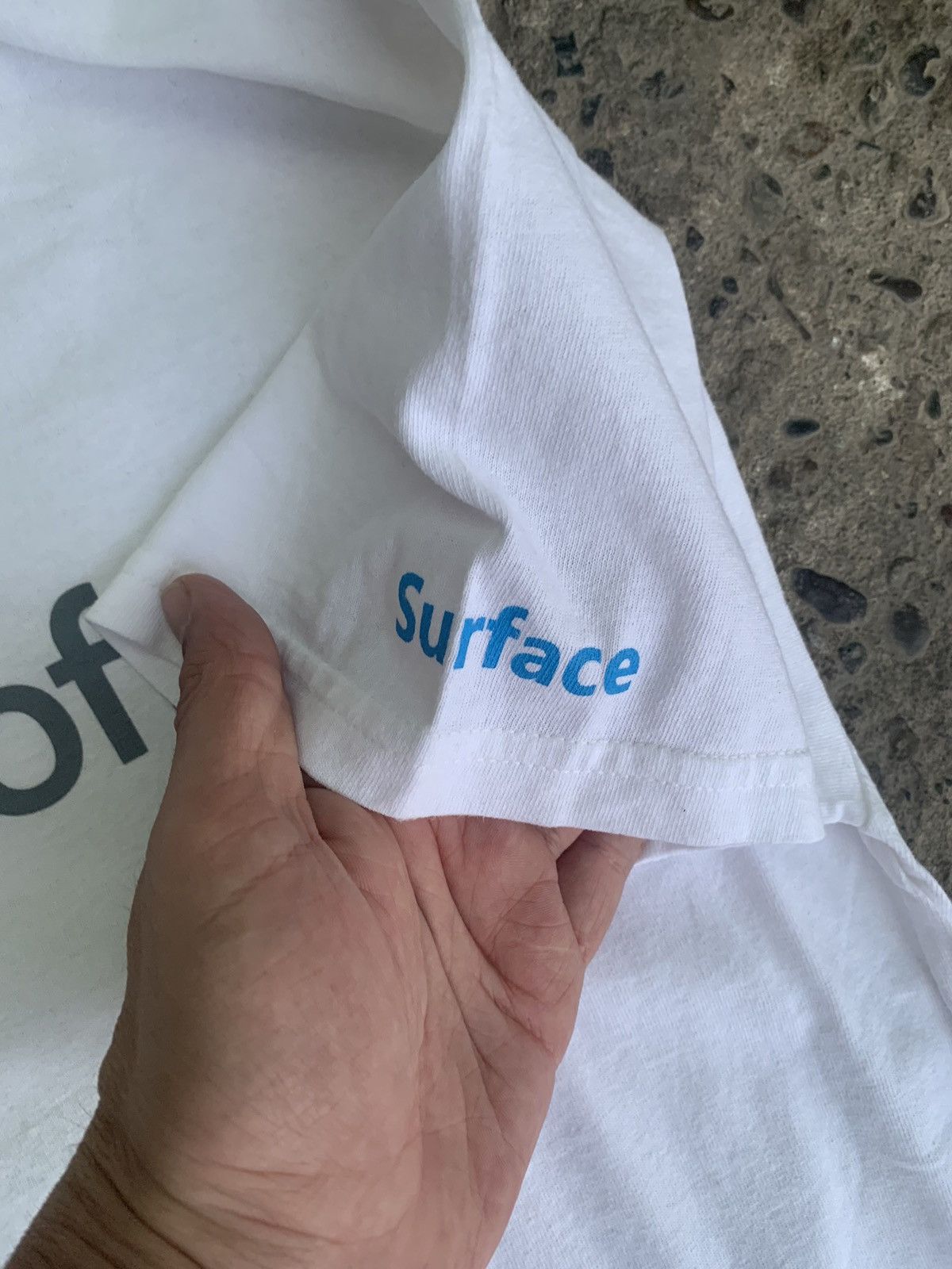 Microsoft × Vintage Vintage Microsoft surface T shirt Size US L / EU 52-54 / 3 - 4 Thumbnail