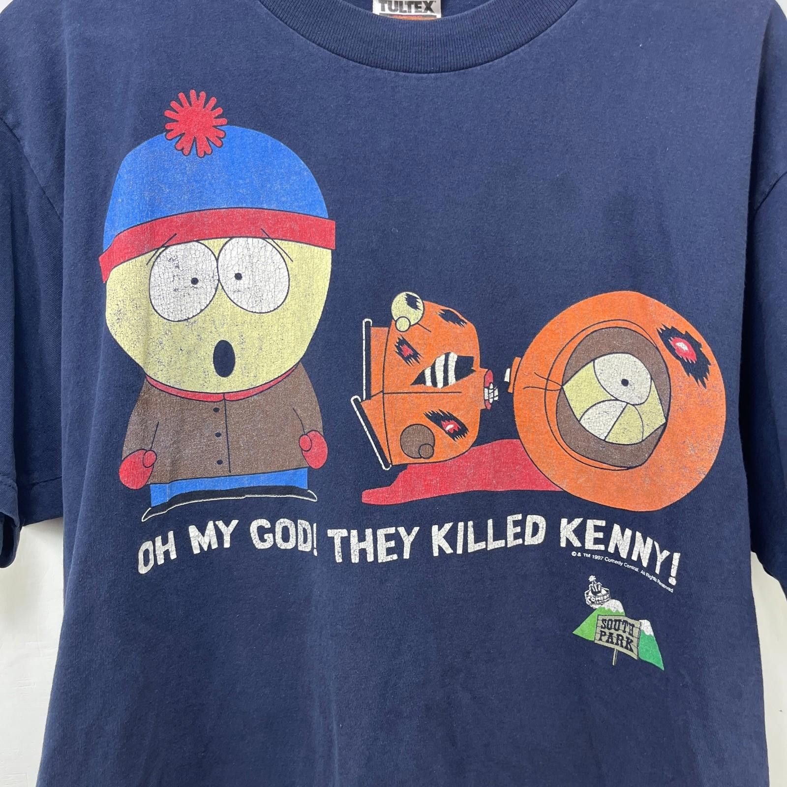 Vintage Vintage 1997 South Park They Killed Kenny T Shirt XL Size US XL / EU 56 / 4 - 2 Thumbnail