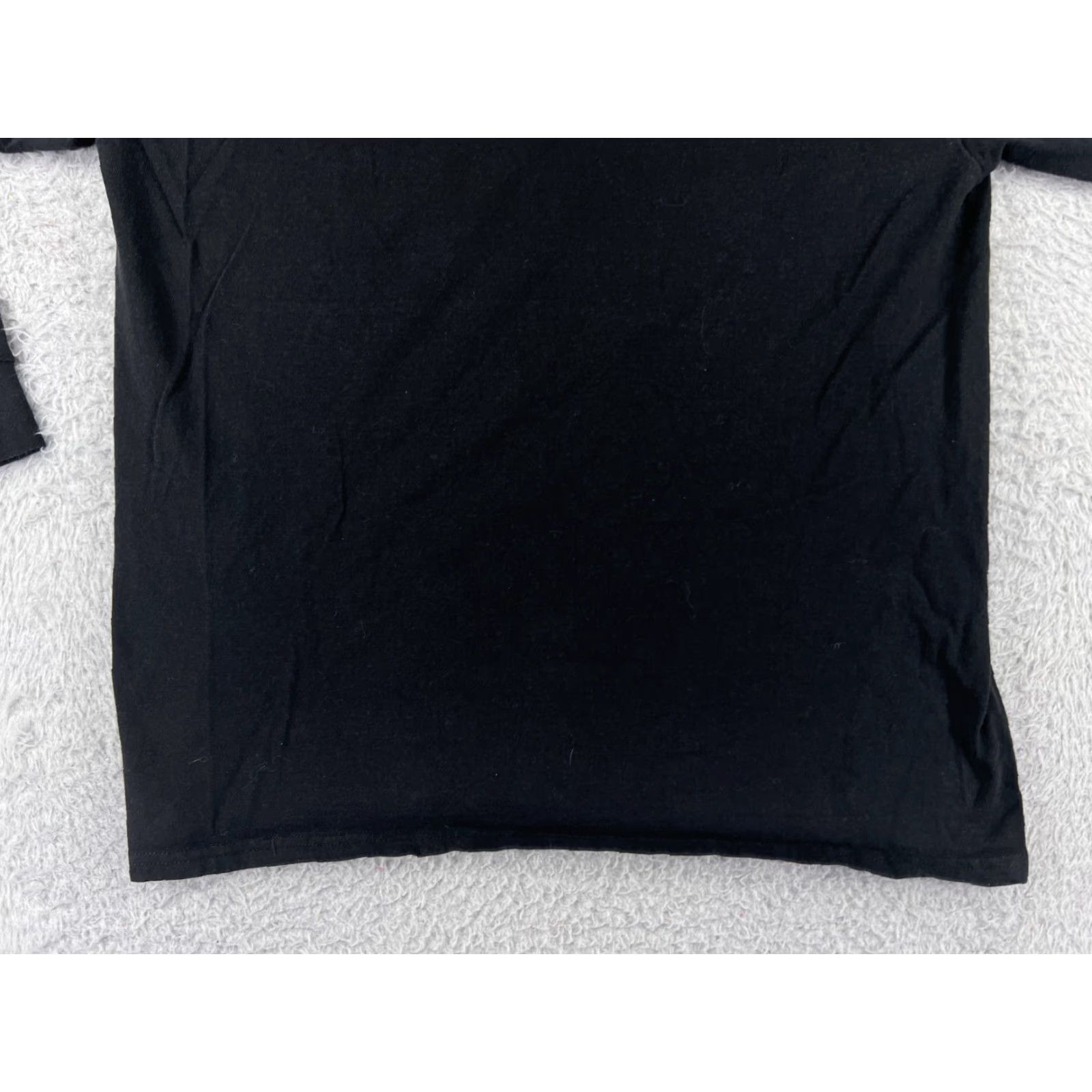 Champion Champion Shirt Women’s Large Black Long Sleeve Logo 100% Cotton All Seasons Casual Pullover Mens Womens Boys Girls Size L / US 10 / IT 46 - 7 Thumbnail