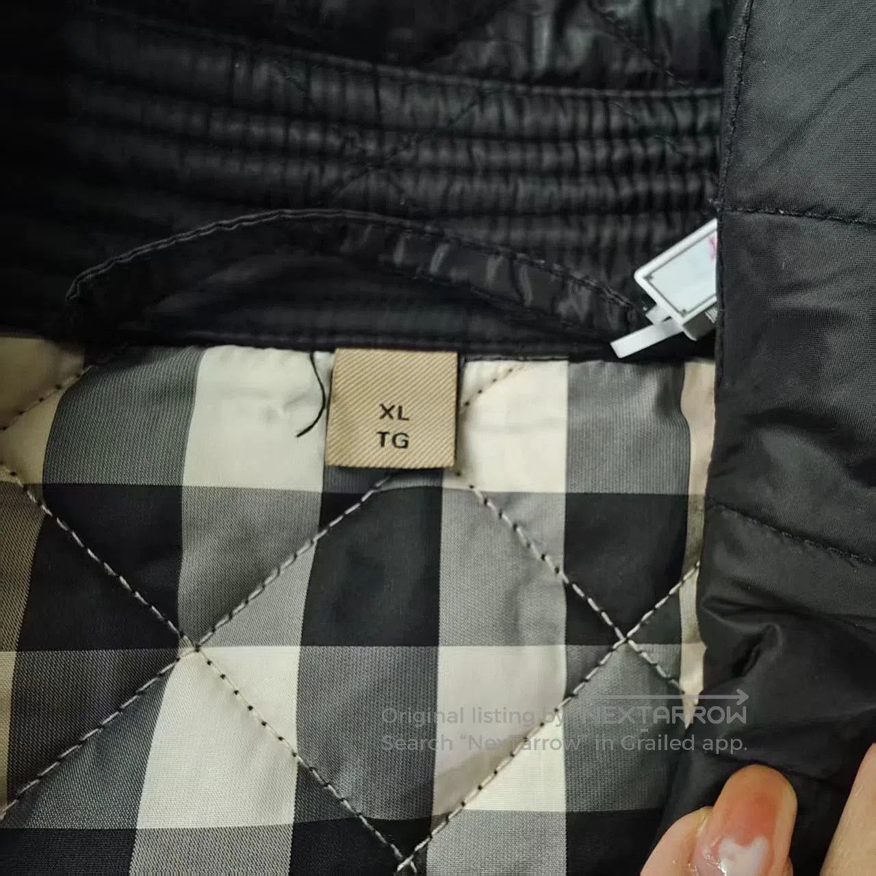 Burberry burberry quilted jacket in xl size. Size XL / US 12-14 / IT 48-50 - 3 Thumbnail