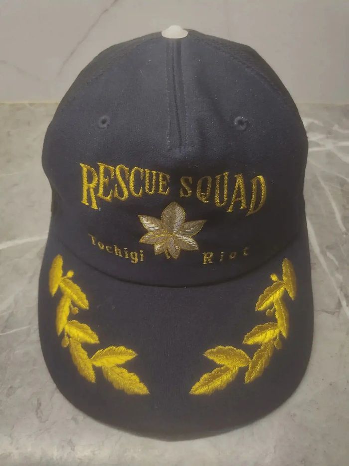 Japanese Brand Vintage Rescue Squad Tochigi Riot Cap Hat Size ONE SIZE - 2 Thumbnail