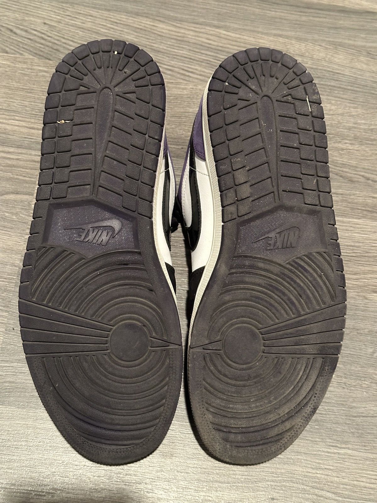 Jordan Brand × Nike Air Jordan 1 Low Court Purple Size US 10 / EU 43 - 5 Thumbnail