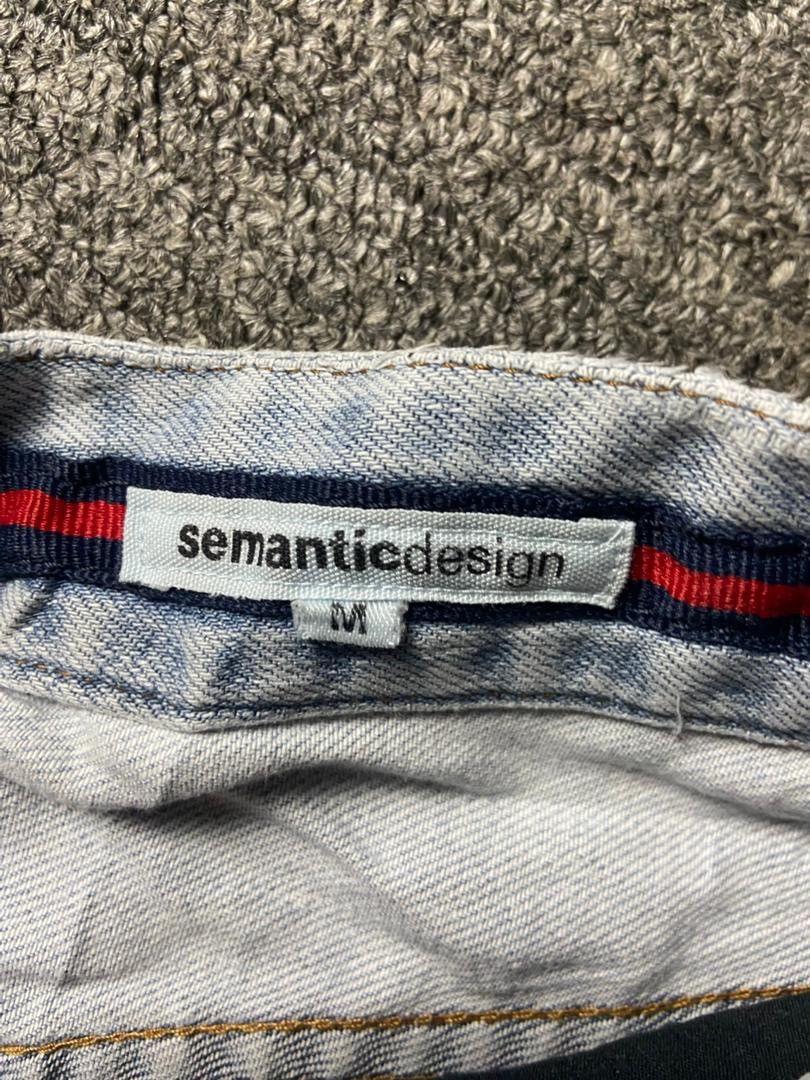 semanticdesign Semantic Design Regular Cut Style Denim Jeans (155) Size US 32 / EU 48 - 4 Thumbnail