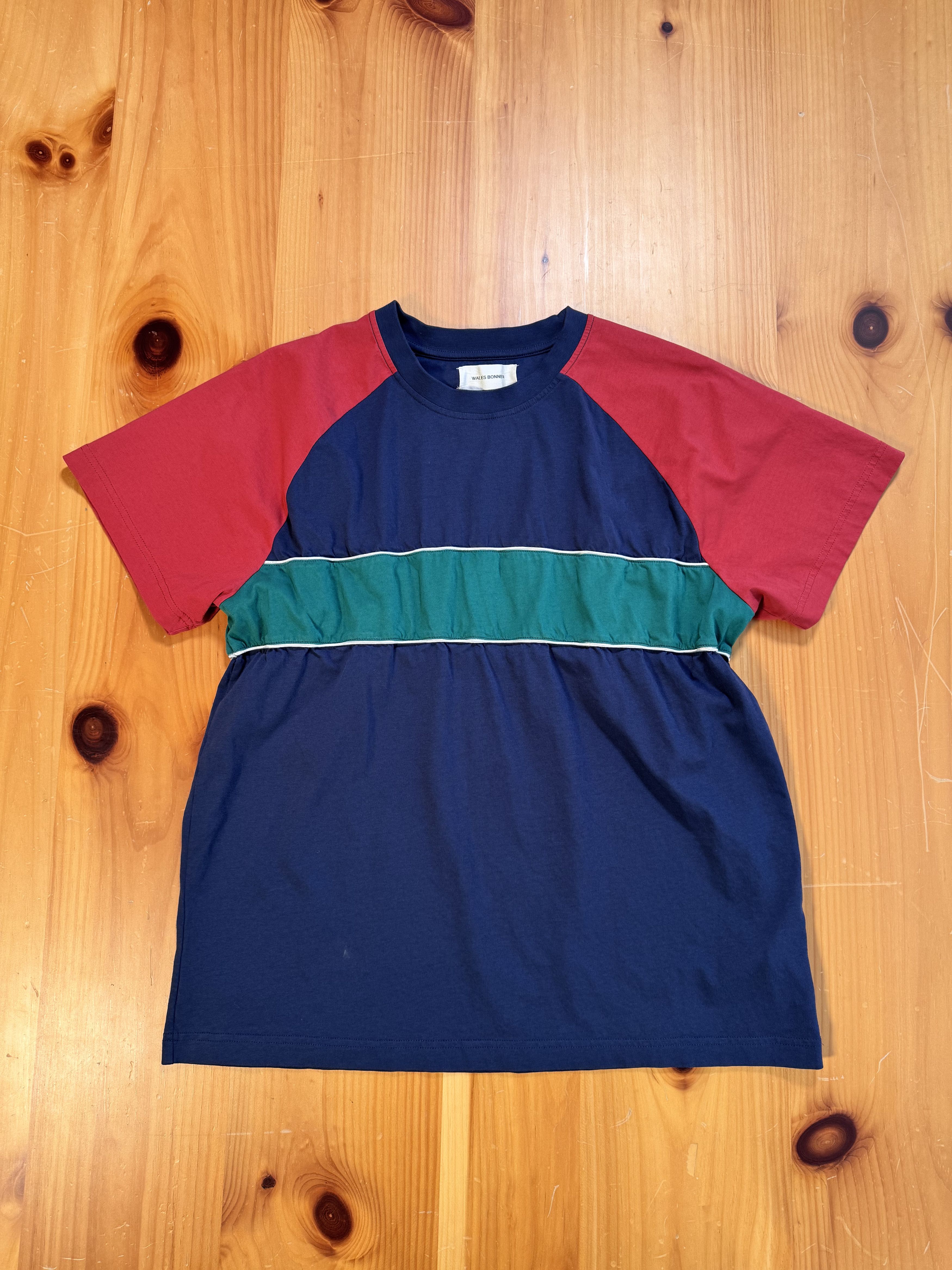 Wales Bonner Wales Bonner FW 20 STRIPE PIPING T SHIRT Size US L / EU 52-54 / 3 - 1 Thumbnail