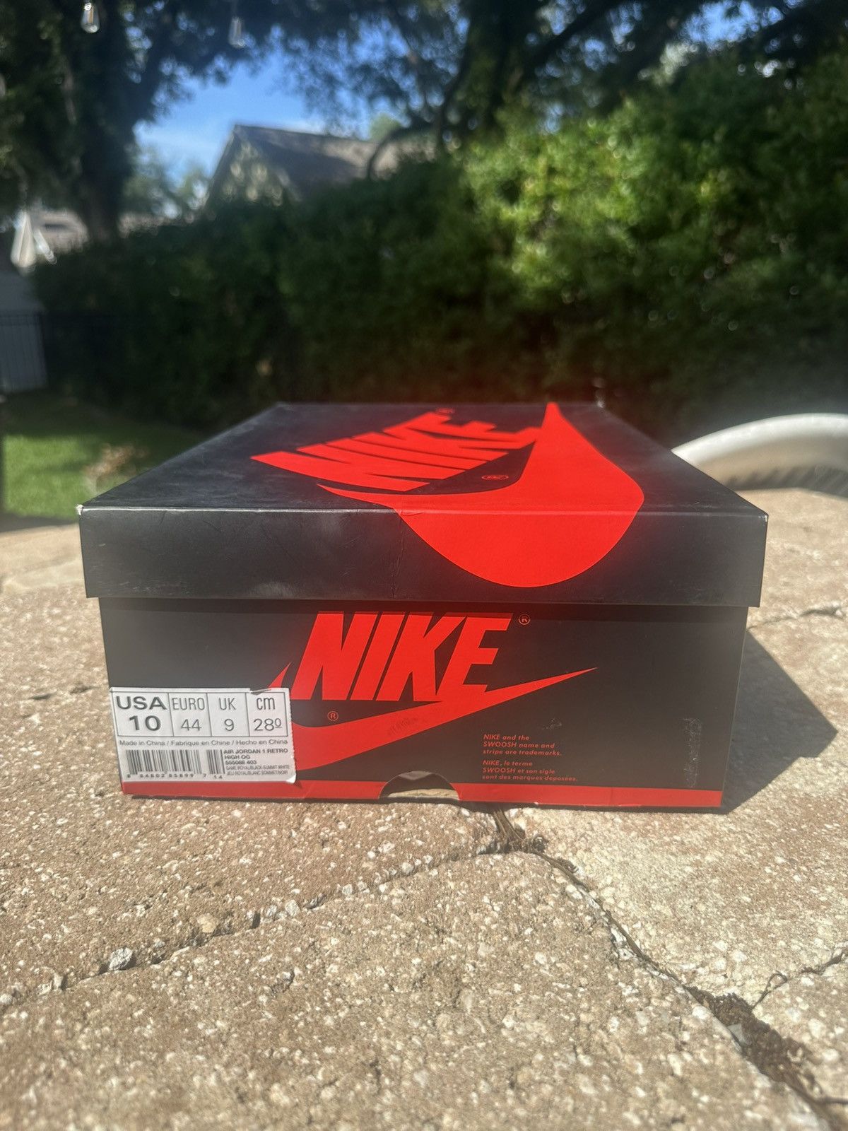 Jordan Brand Nike Air Jordan 1 High OG Game Royal 555088-403 Size 10 Size US 10 / EU 43 - 11 Thumbnail