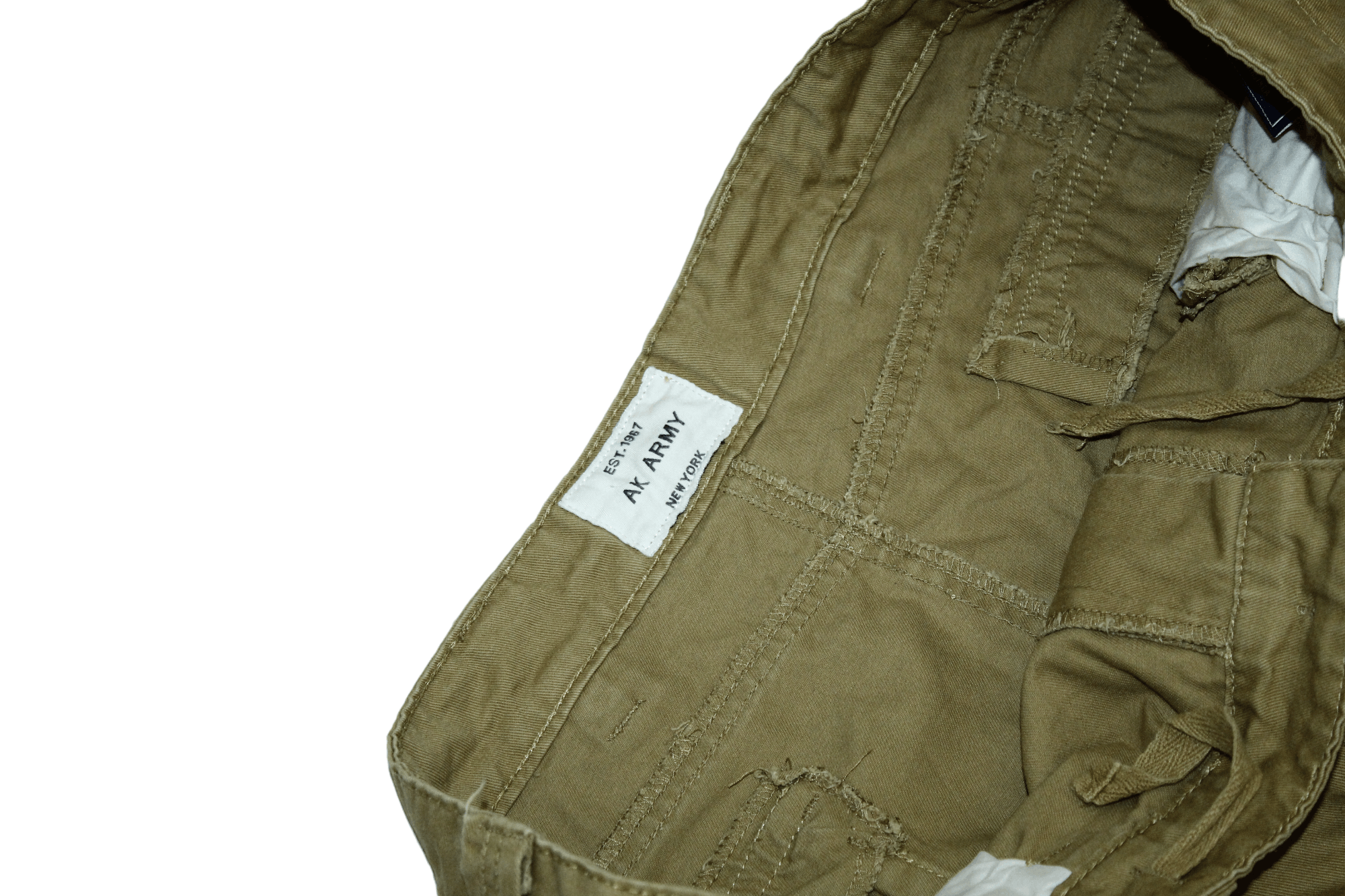 Japanese Brand Y2k💥Mustway AK Army NY Utility Parachute Pants Size US 36 / EU 52 - 5 Thumbnail