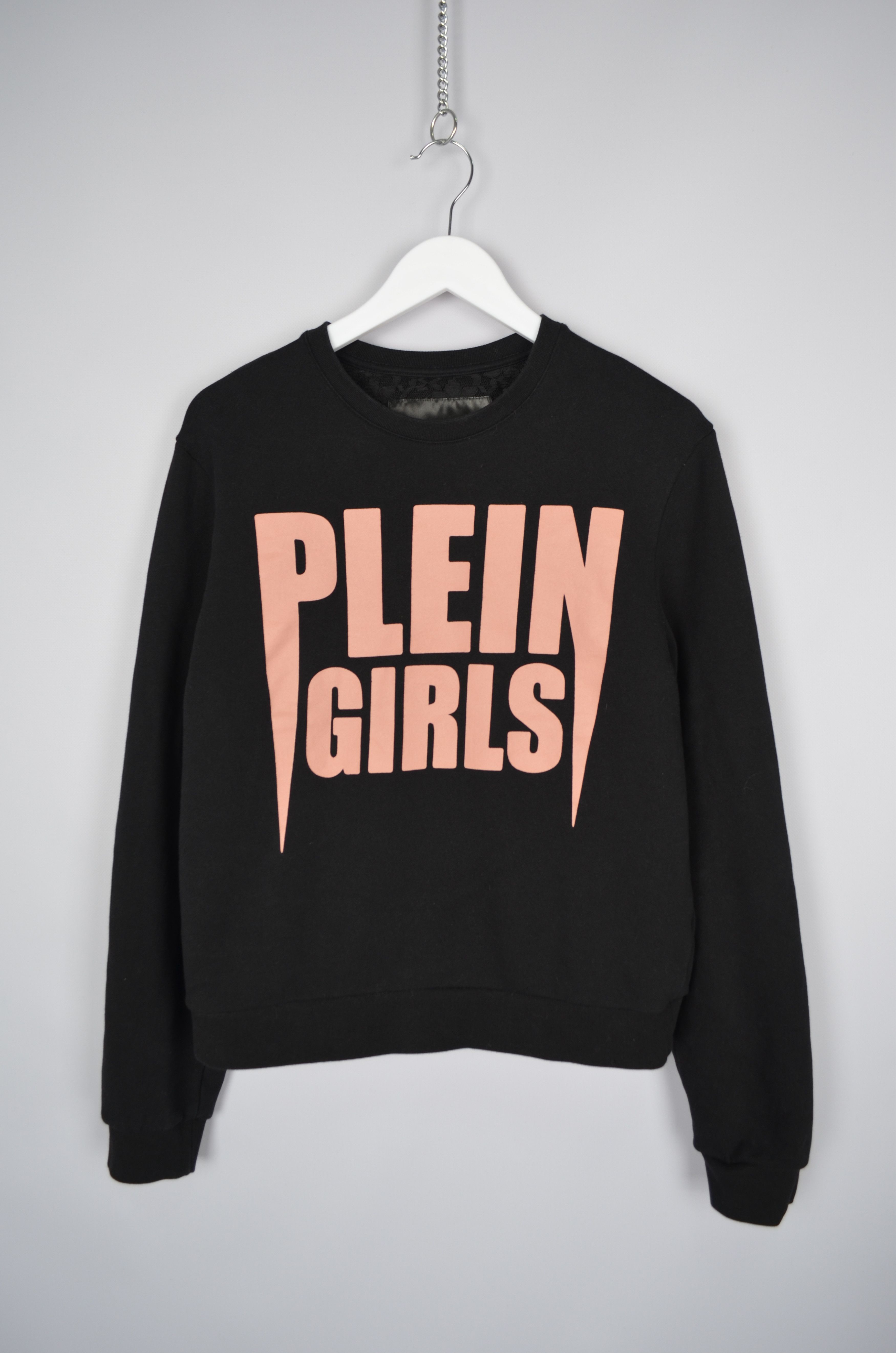 Designer × Philipp Plein Philipp Plein Plein Girls Logo Sweatshirt Black Size M Size M / US 6-8 / IT 42-44 - 10 Thumbnail